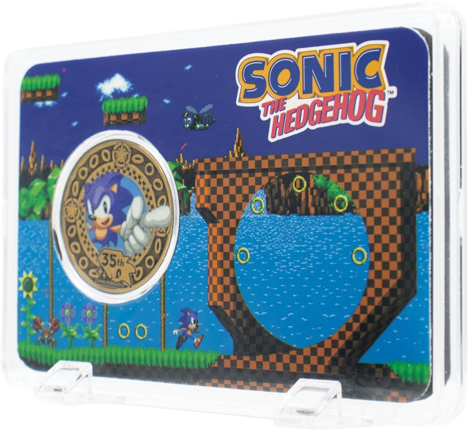 Sonic the Hedgehog 35th Anniversary Limited Edition Presentation Coin Gallery Image 7