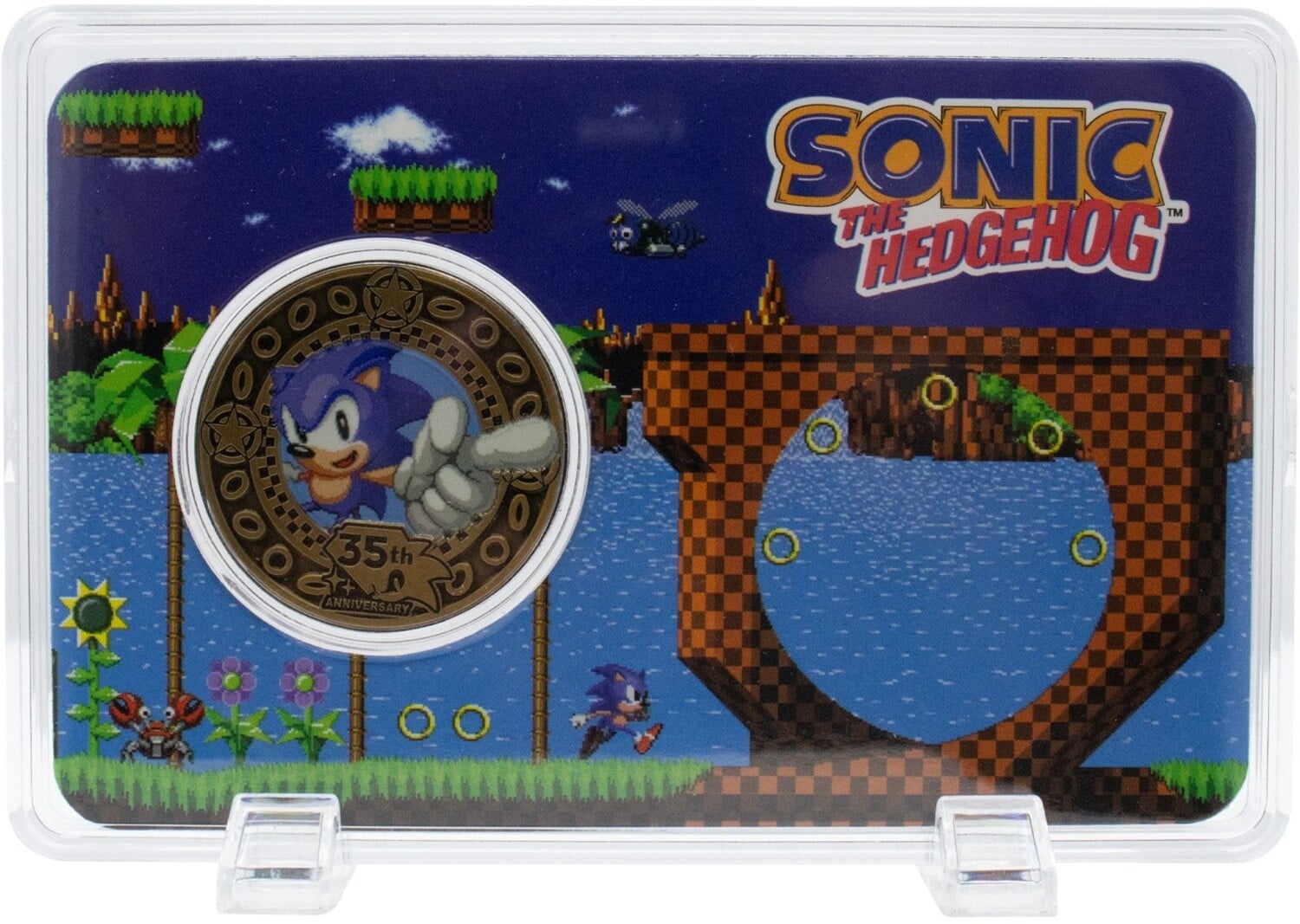 Sonic the Hedgehog 35th Anniversary Limited Edition Presentation Coin Gallery Image 6