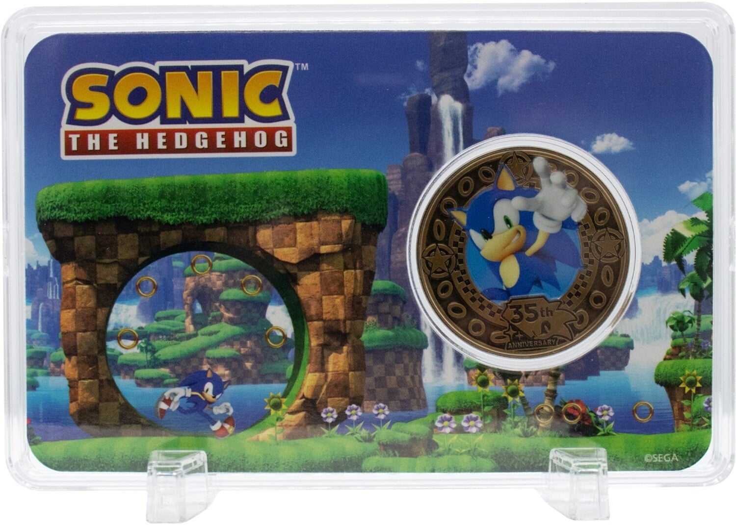 Sonic the Hedgehog 35th Anniversary Limited Edition Presentation Coin Gallery Image 8
