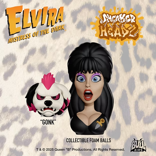 Elvira: Mistress of the Dark Sneakerheadz Elivra and Gonk Foam Ball Set Gallery Image 3