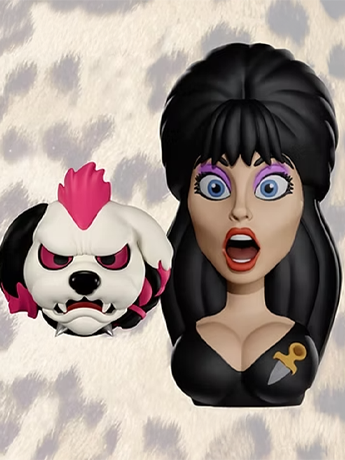 Elvira: Mistress of the Dark Sneakerheadz Elivra and Gonk Foam Ball Set Gallery Image 2