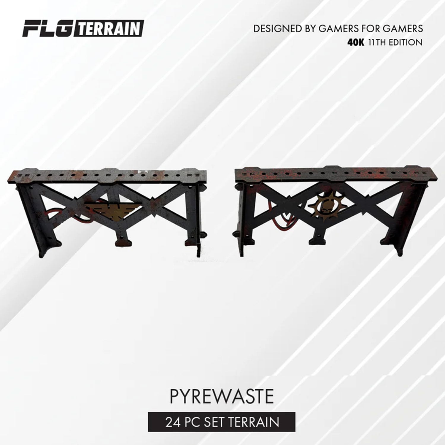 FLG Terrain: 11th Edition Full Color Terrain: Pyrewaste Set Gallery Image 7