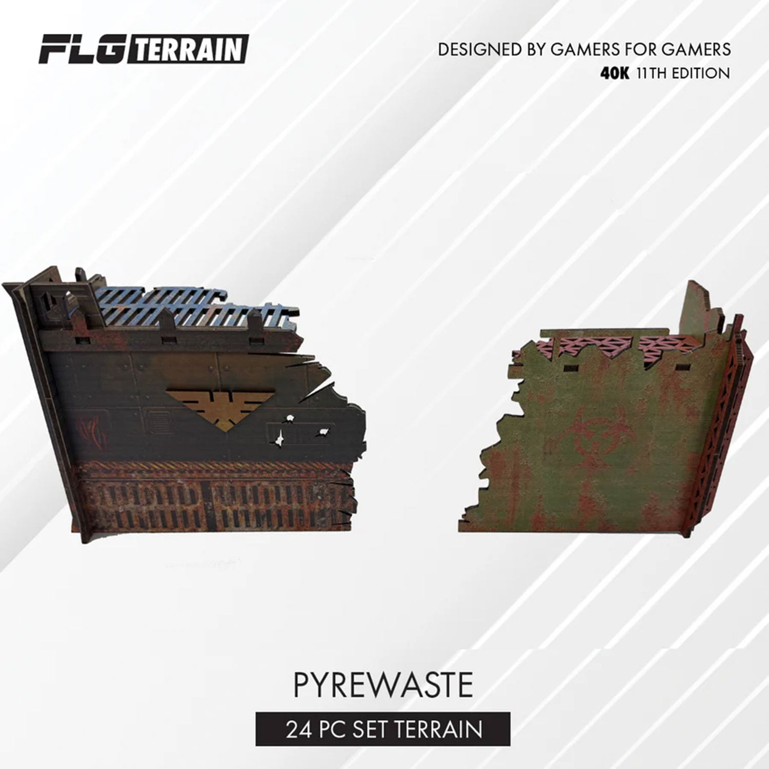 FLG Terrain: 11th Edition Full Color Terrain: Pyrewaste Set Gallery Image 4