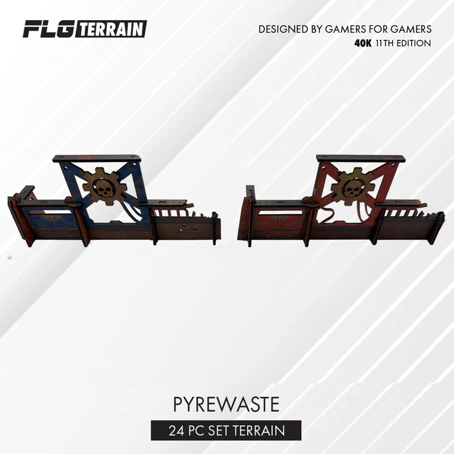 FLG Terrain: 11th Edition Full Color Terrain: Pyrewaste Set Gallery Image 10