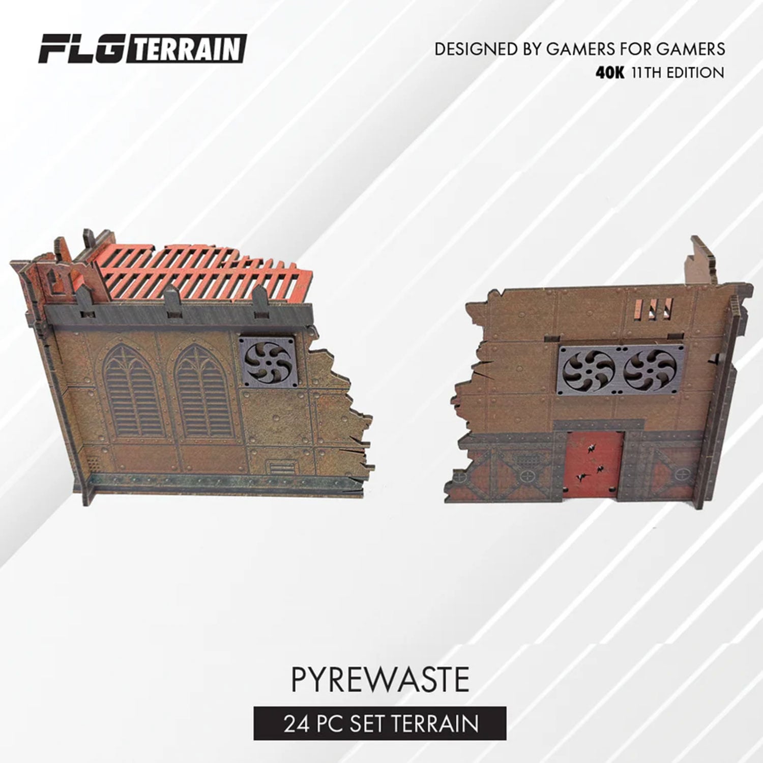 FLG Terrain: 11th Edition Full Color Terrain: Pyrewaste Set Gallery Image 11