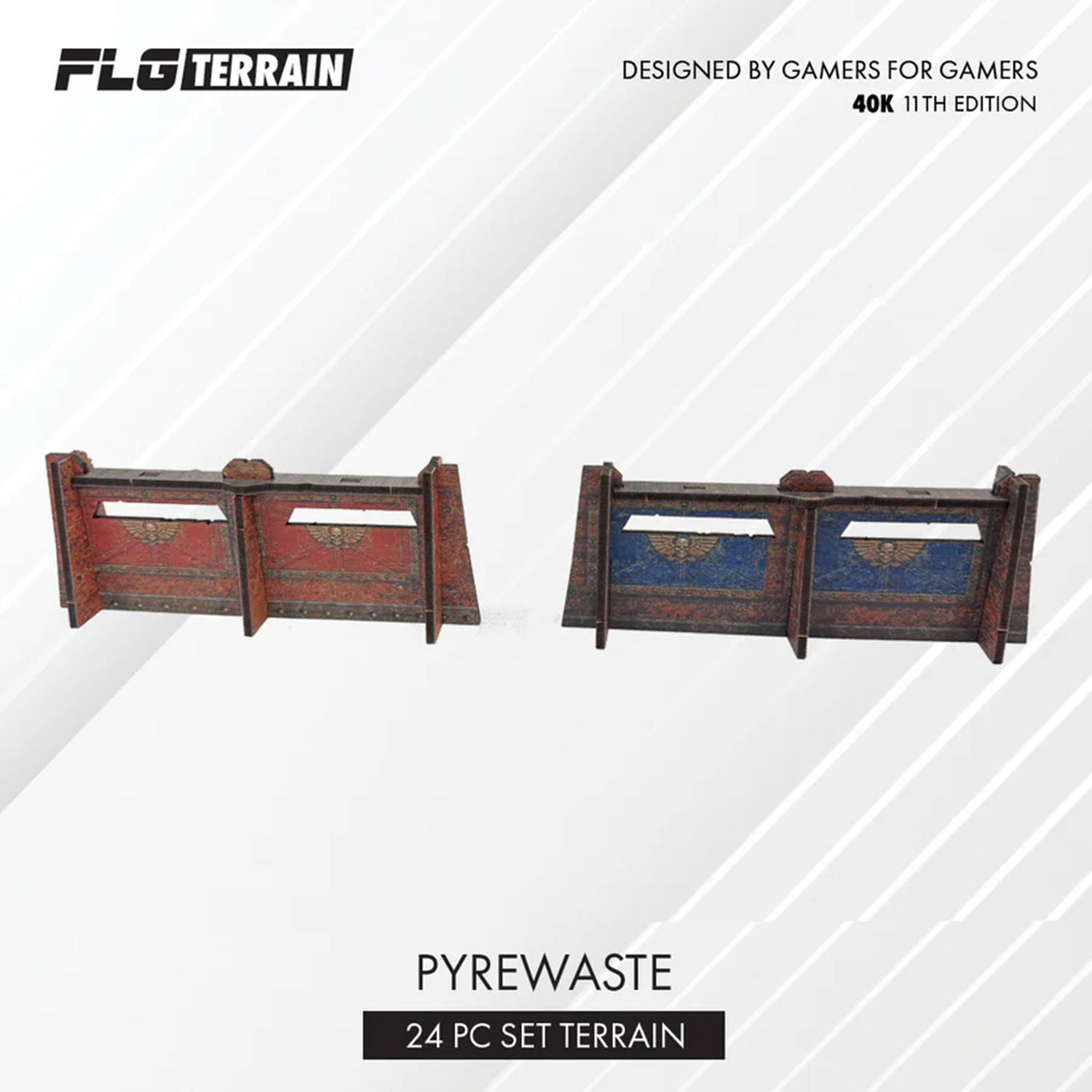 FLG Terrain: 11th Edition Full Color Terrain: Pyrewaste Set Gallery Image 12