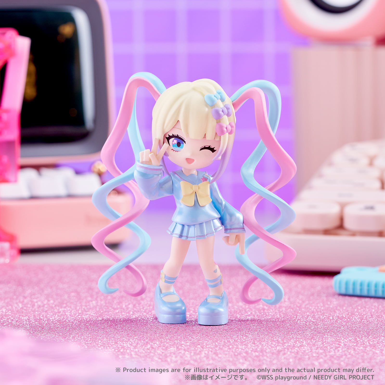 Needy Girl Overdose PalVerse Box of 6 Figures Gallery Image 5