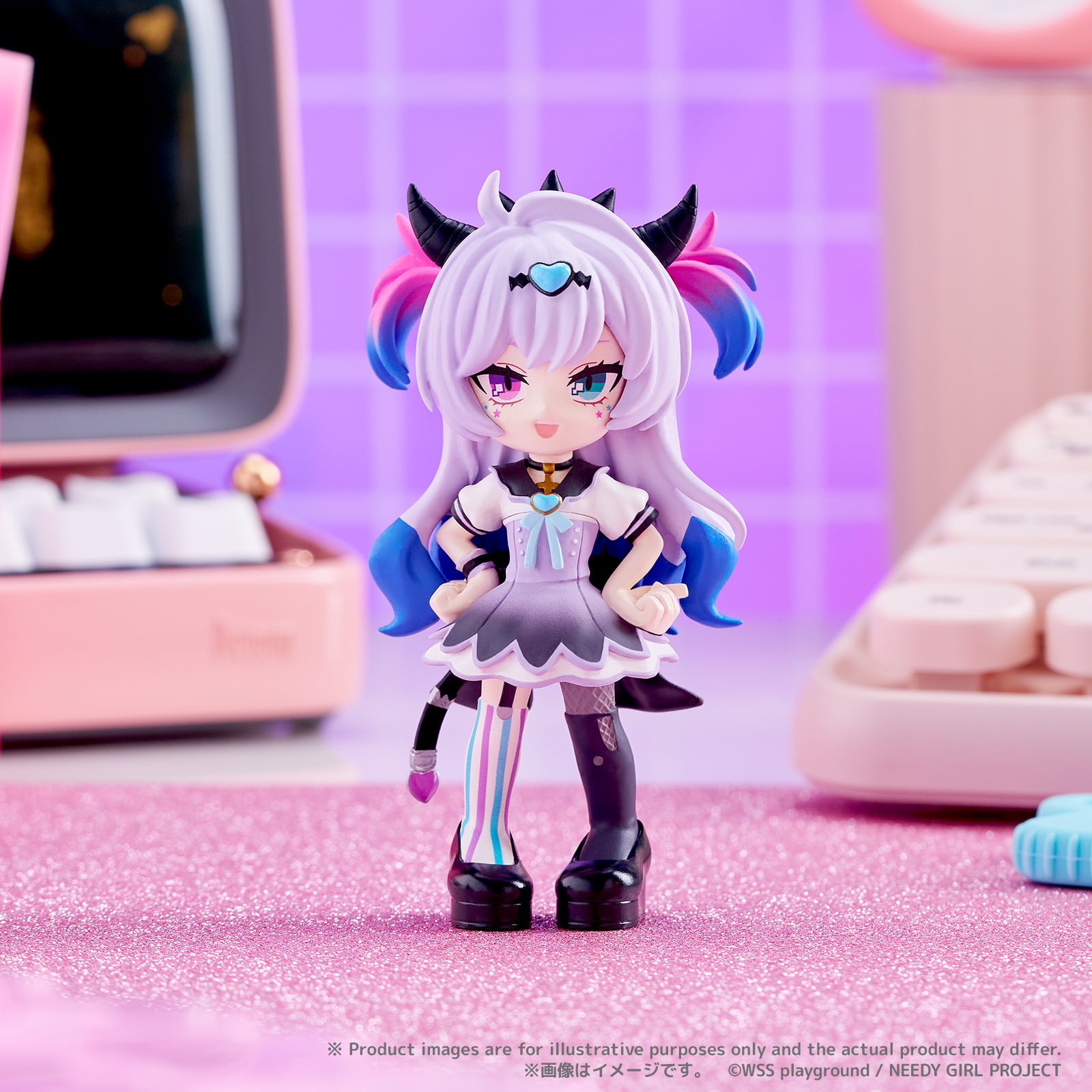 Needy Girl Overdose PalVerse Box of 6 Figures Gallery Image 8