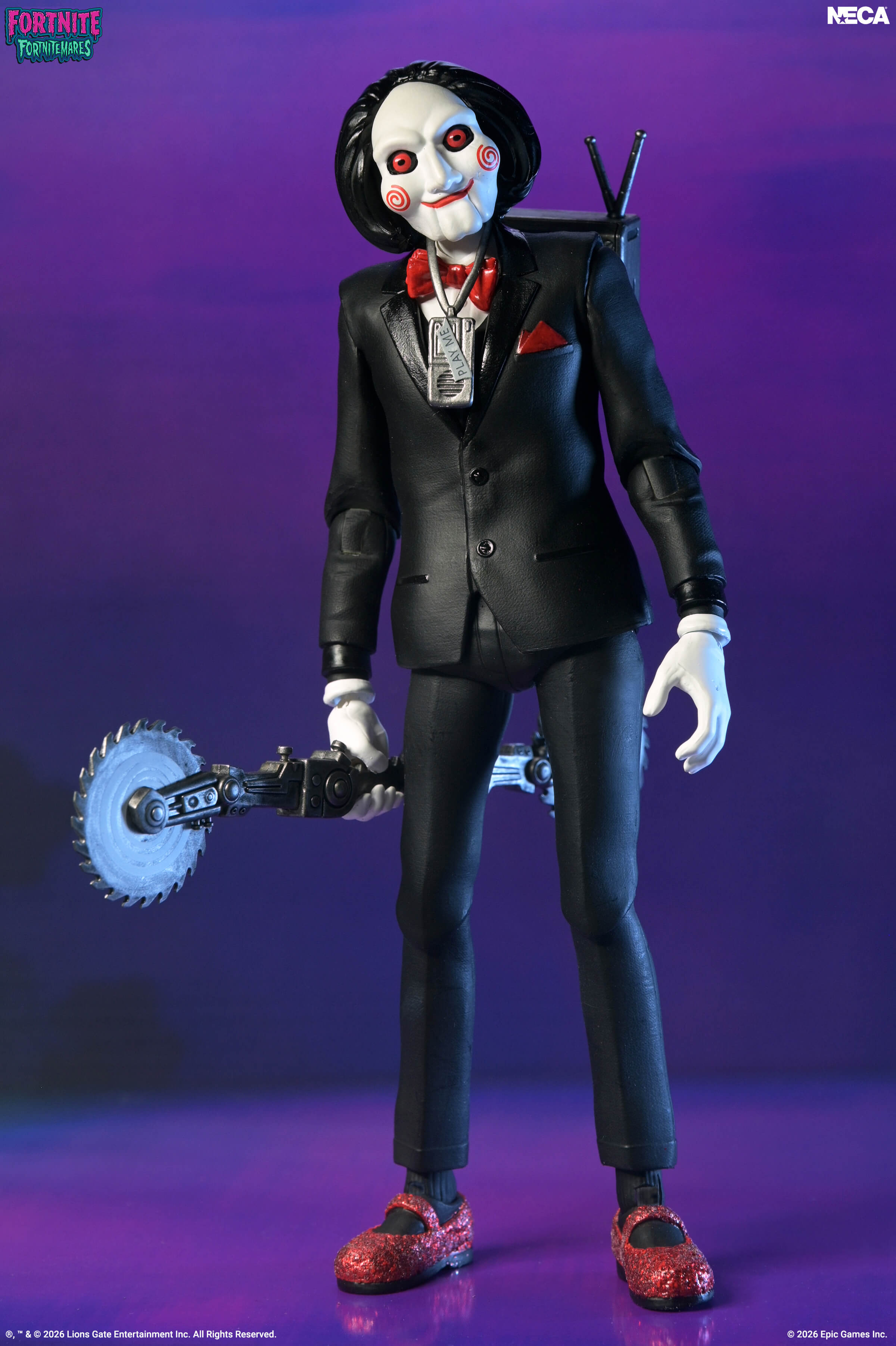 Fortnite x Saw Fortnitemares Billy Action Figure Gallery Image 5