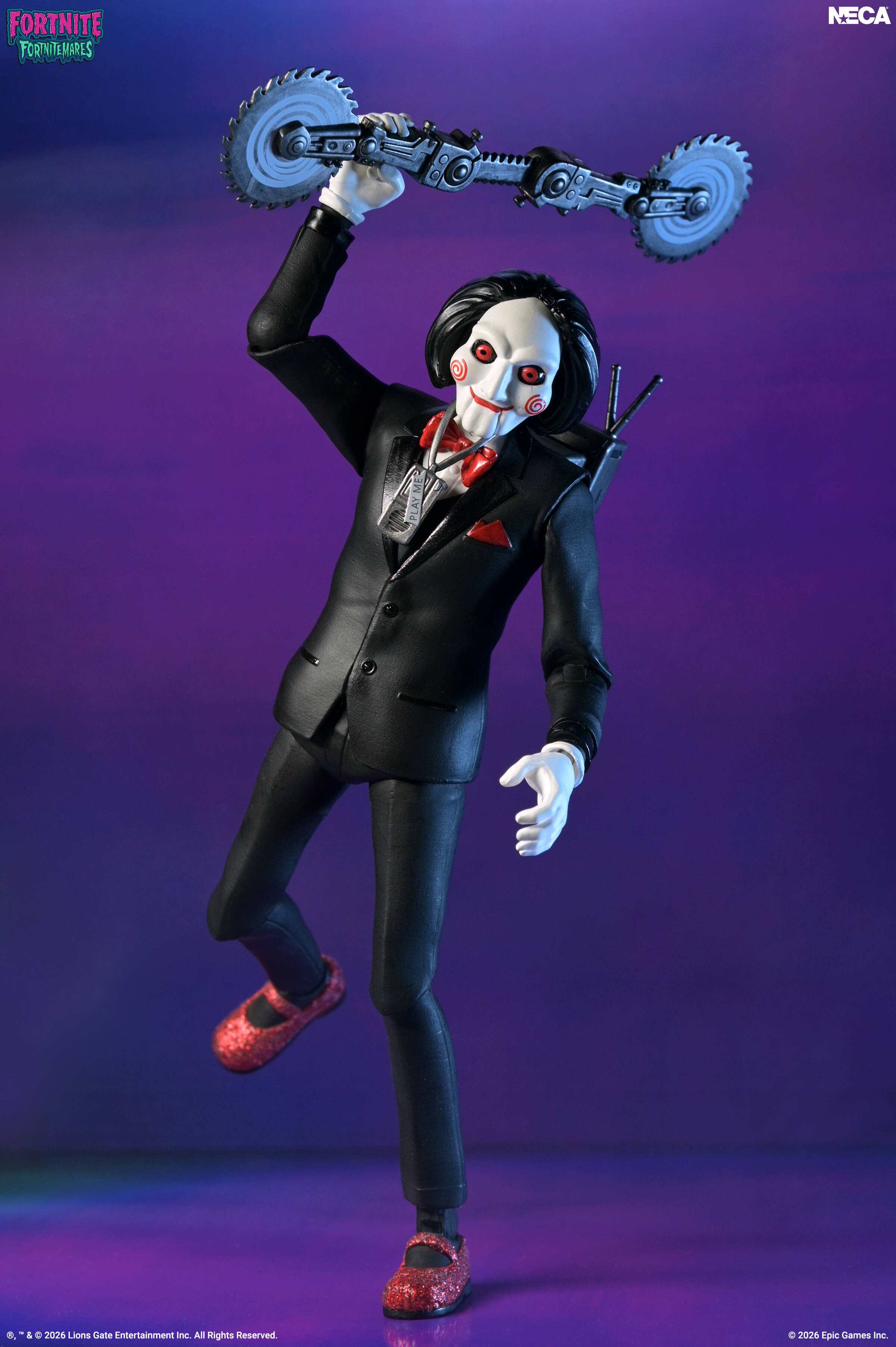 Fortnite x Saw Fortnitemares Billy Action Figure Gallery Image 6
