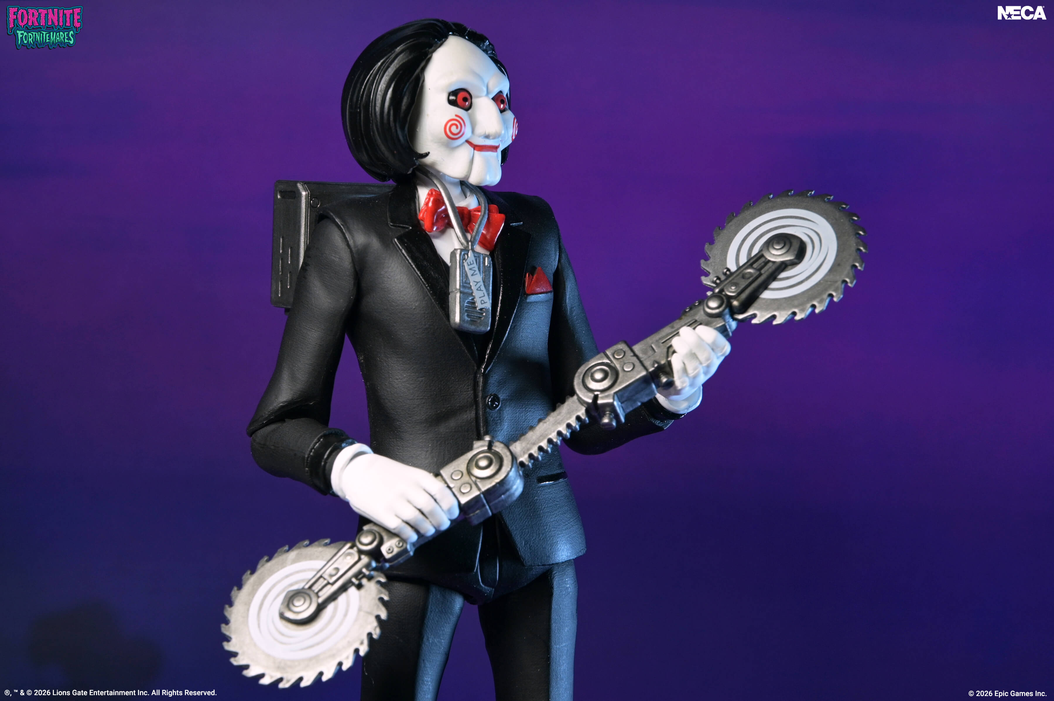 Fortnite x Saw Fortnitemares Billy Action Figure Gallery Image 9