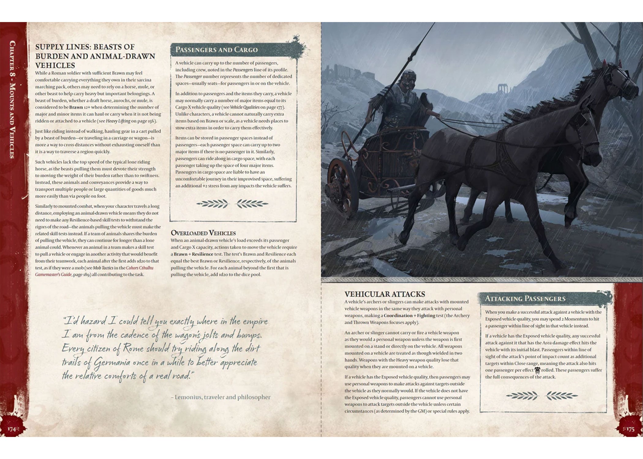 Cohors Cthulhu Role-Playing Game Player's Guide Gallery Image 4