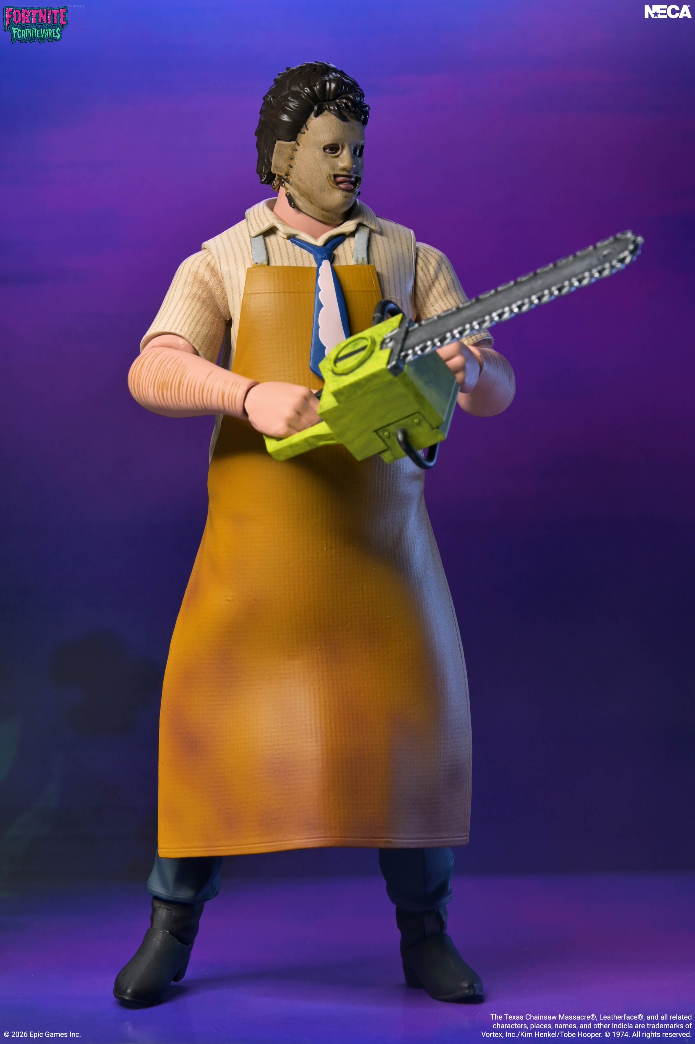Fortnite x Texas Chainsaw Massacre Fortnitemares Leatherface Action Figure Gallery Image 4