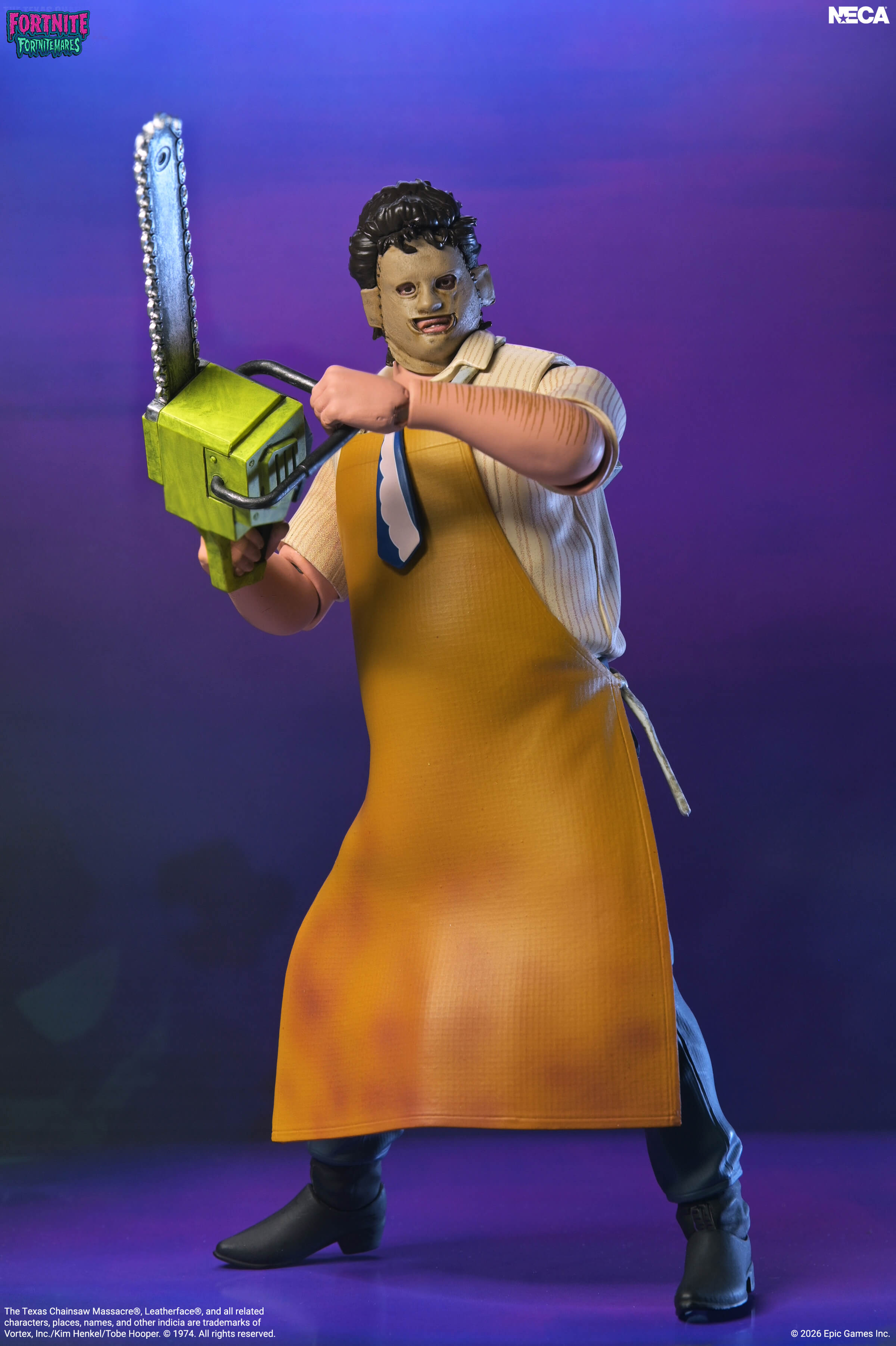 Fortnite x Texas Chainsaw Massacre Fortnitemares Leatherface Action Figure Gallery Image 3