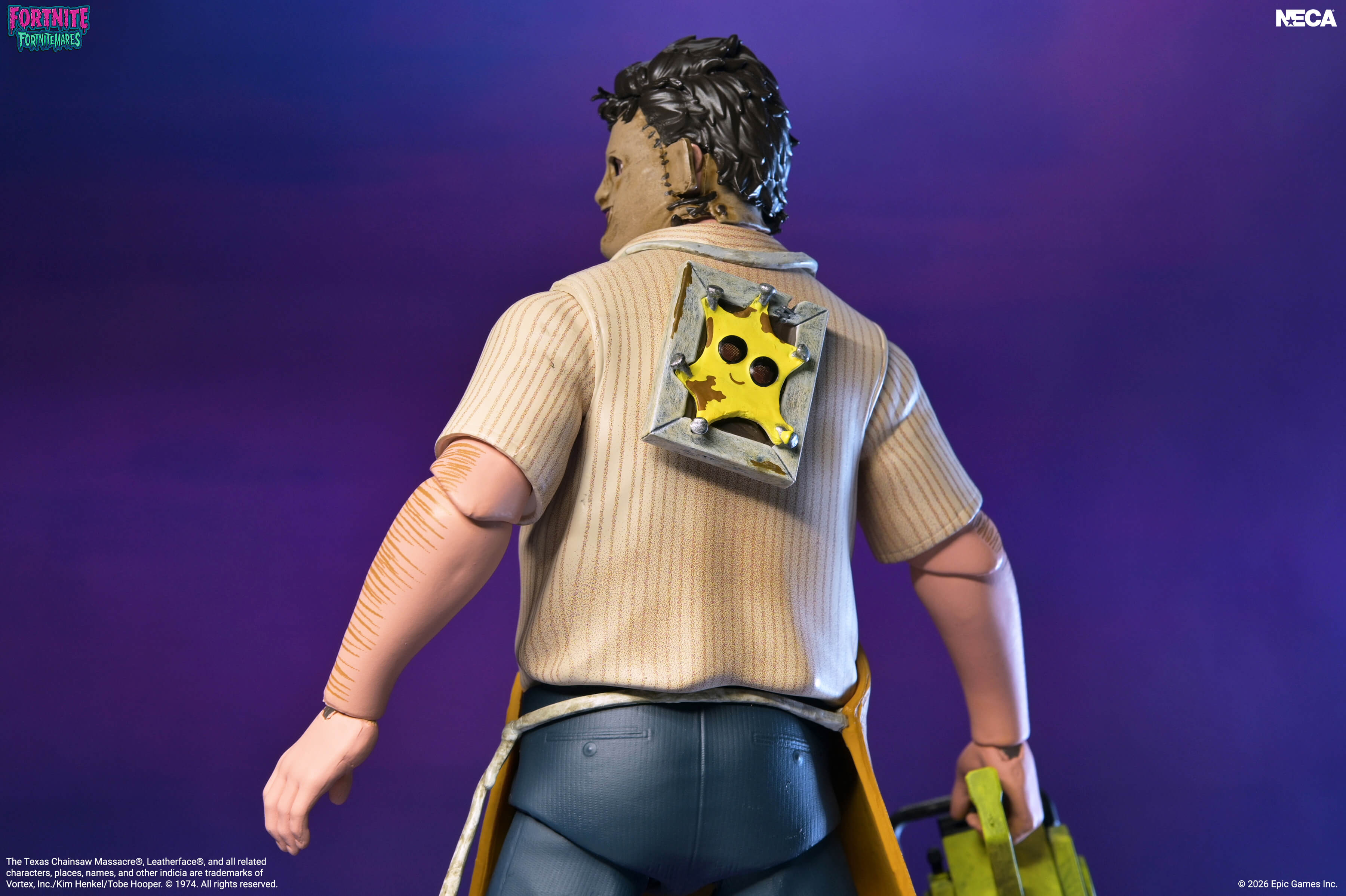 Fortnite x Texas Chainsaw Massacre Fortnitemares Leatherface Action Figure Gallery Image 11