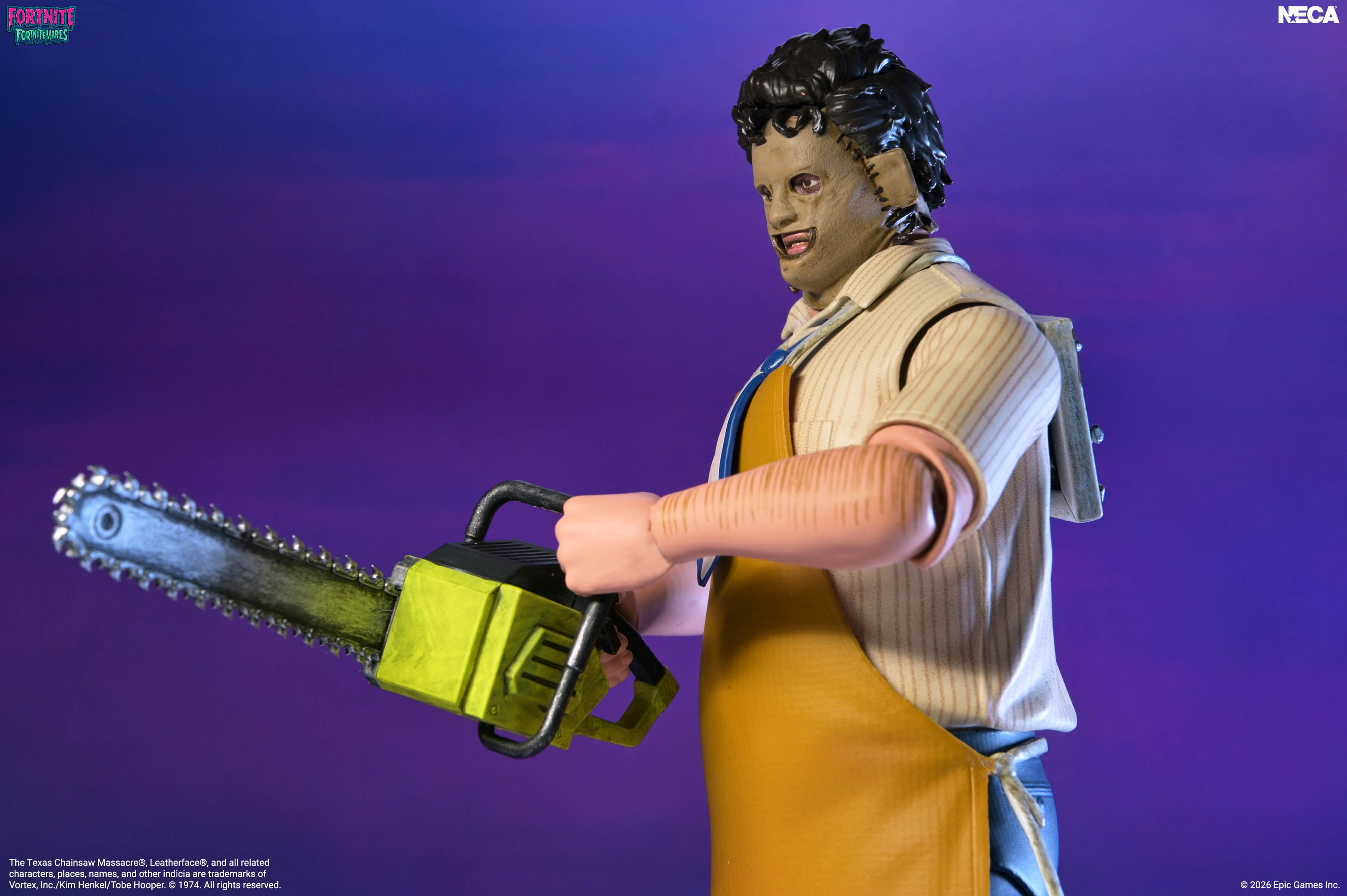 Fortnite x Texas Chainsaw Massacre Fortnitemares Leatherface Action Figure Gallery Image 12