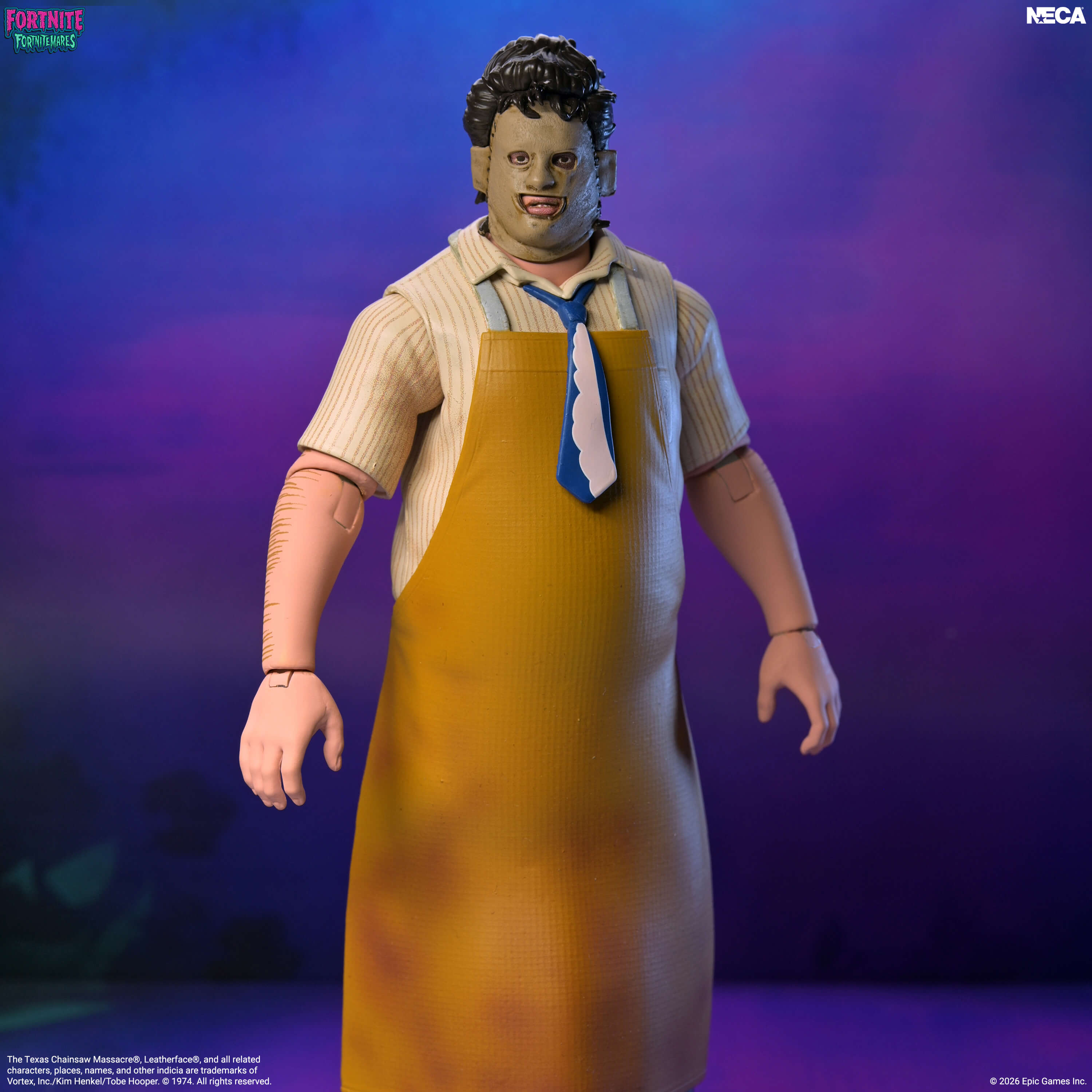 Fortnite x Texas Chainsaw Massacre Fortnitemares Leatherface Action Figure Gallery Image 9