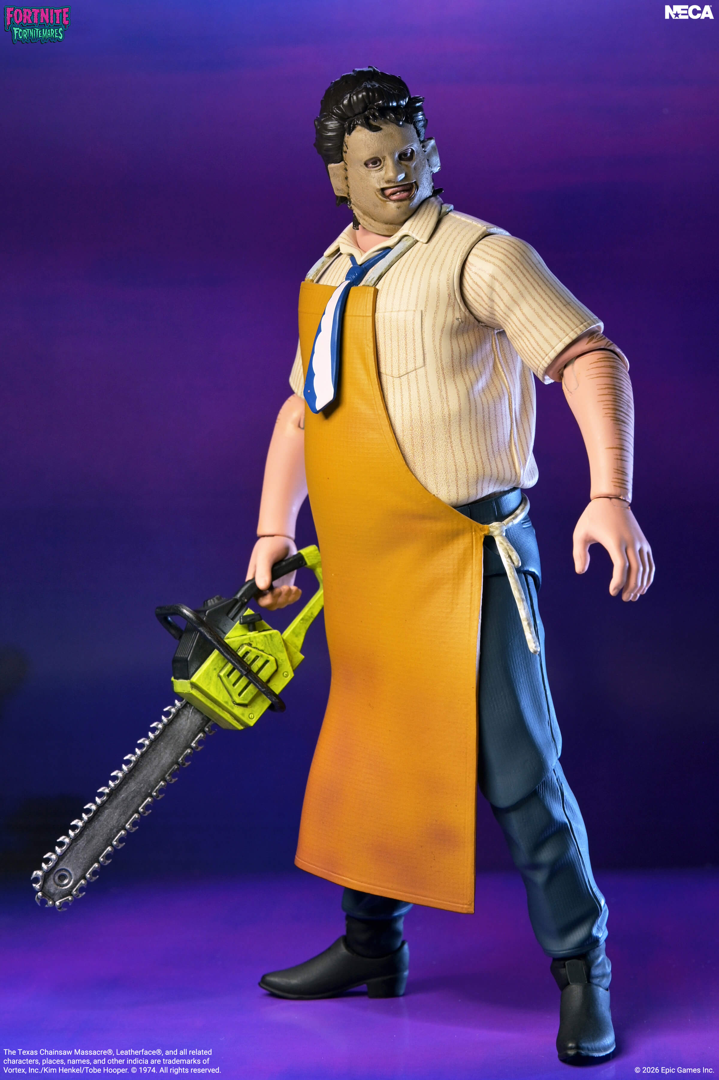 Fortnite x Texas Chainsaw Massacre Fortnitemares Leatherface Action Figure Gallery Image 6