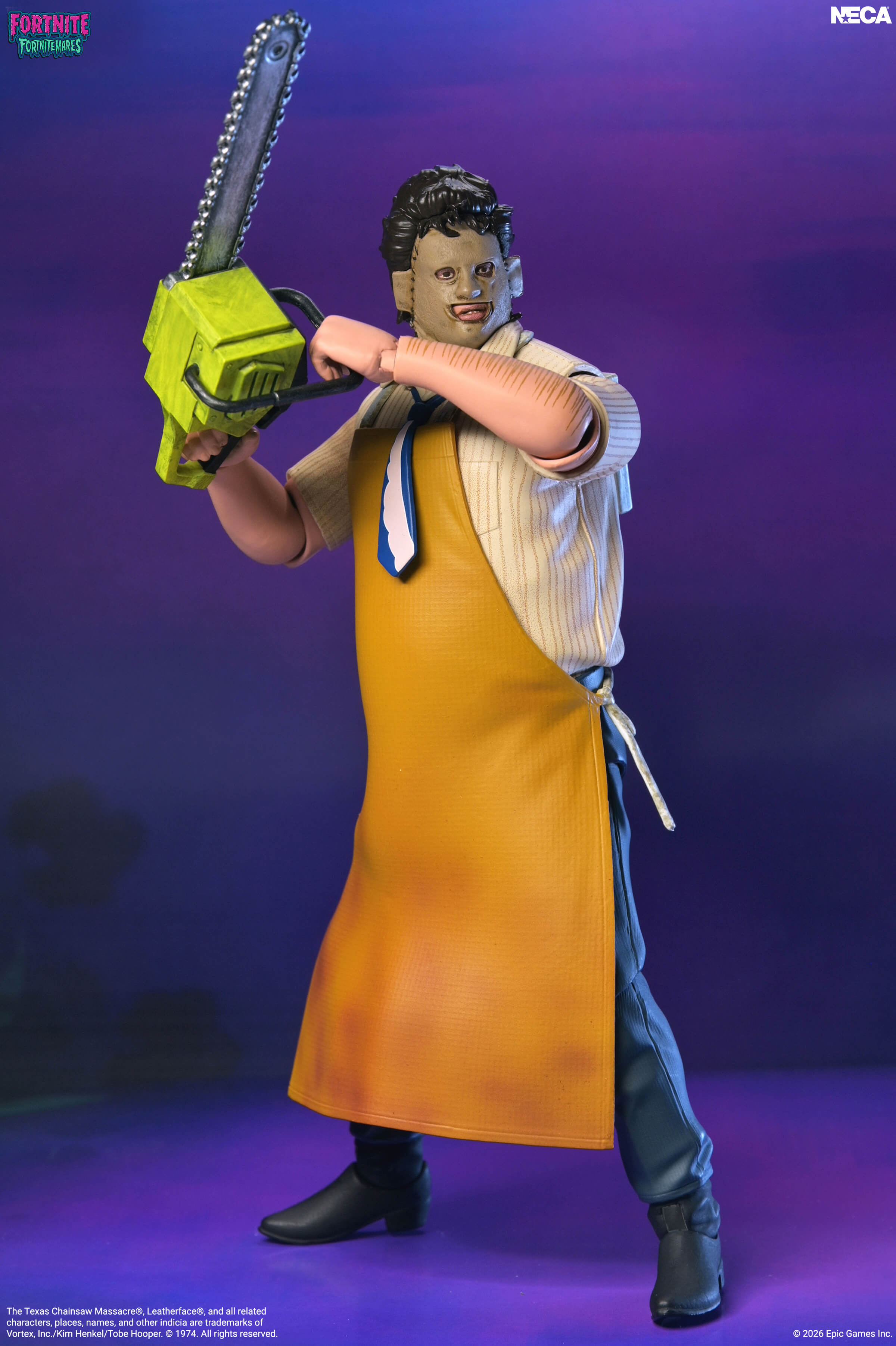 Fortnite x Texas Chainsaw Massacre Fortnitemares Leatherface Action Figure Gallery Image 5
