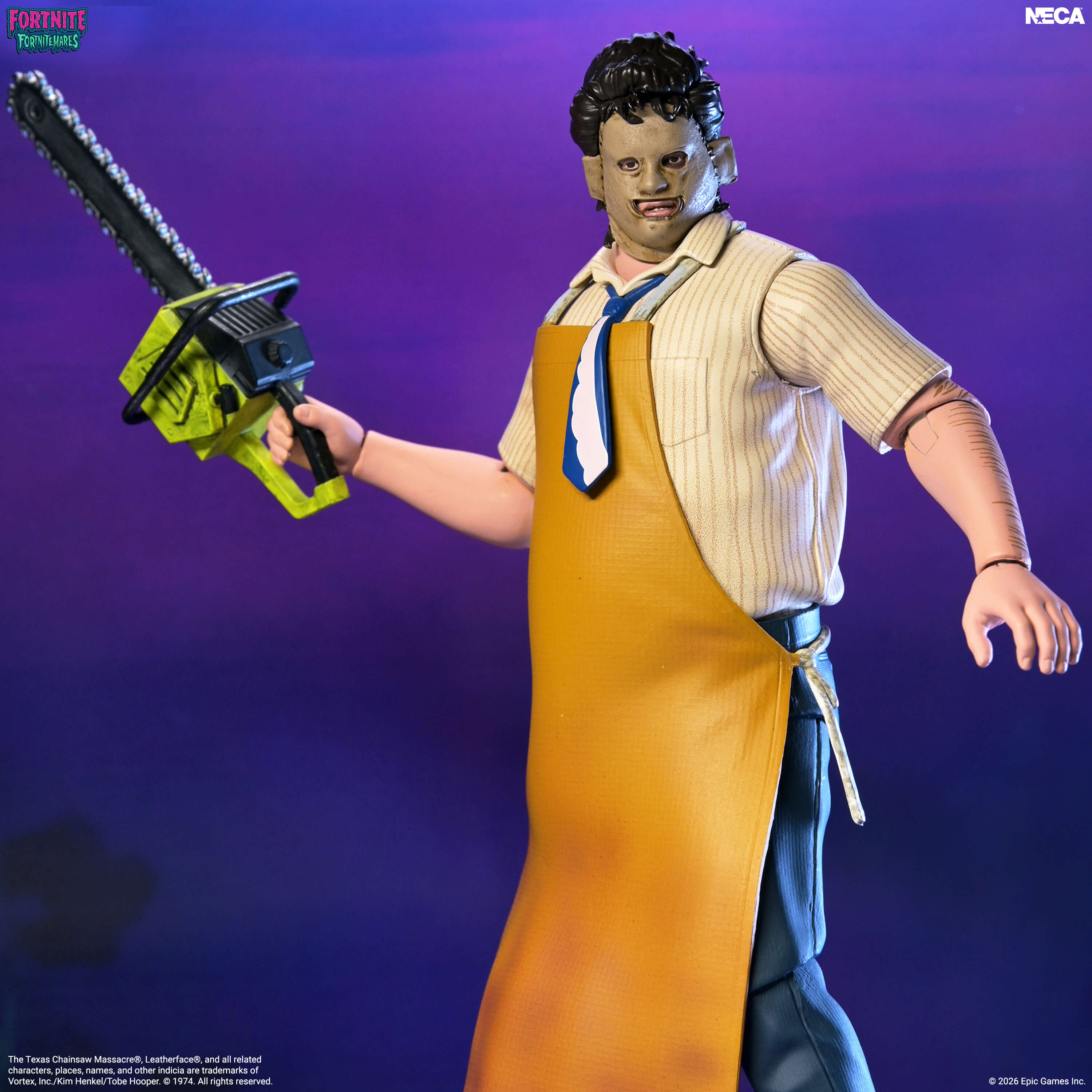 Fortnite x Texas Chainsaw Massacre Fortnitemares Leatherface Action Figure Gallery Image 10