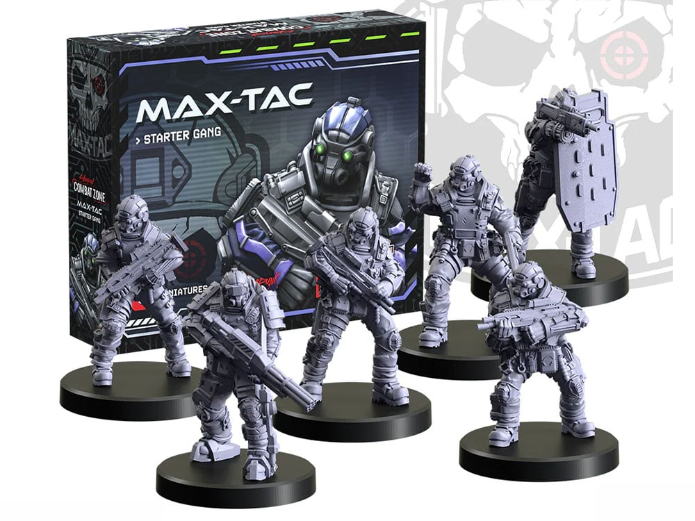 Cyberpunk RED: Combat Zone MAX-TAC Starter Gang Expansion Gallery Image 1