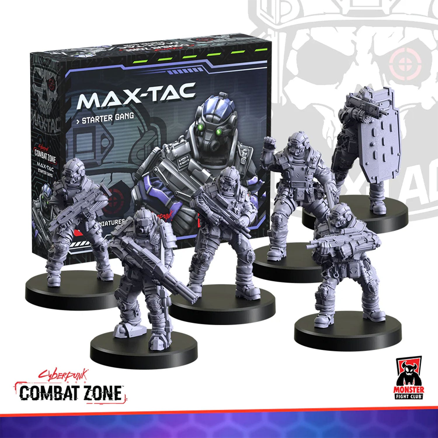 Cyberpunk RED: Combat Zone MAX-TAC Starter Gang Expansion Gallery Image 3