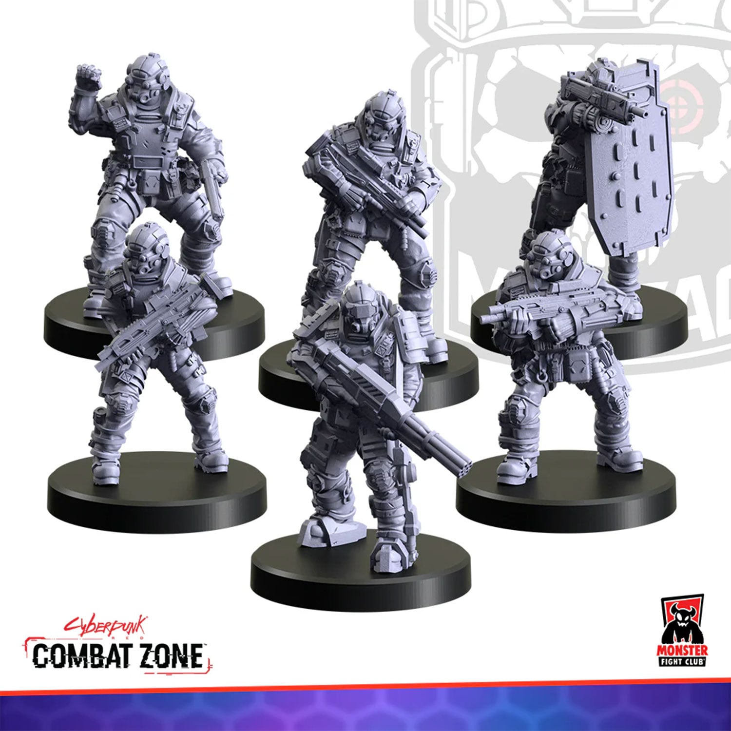 Cyberpunk RED: Combat Zone MAX-TAC Starter Gang Expansion Gallery Image 4
