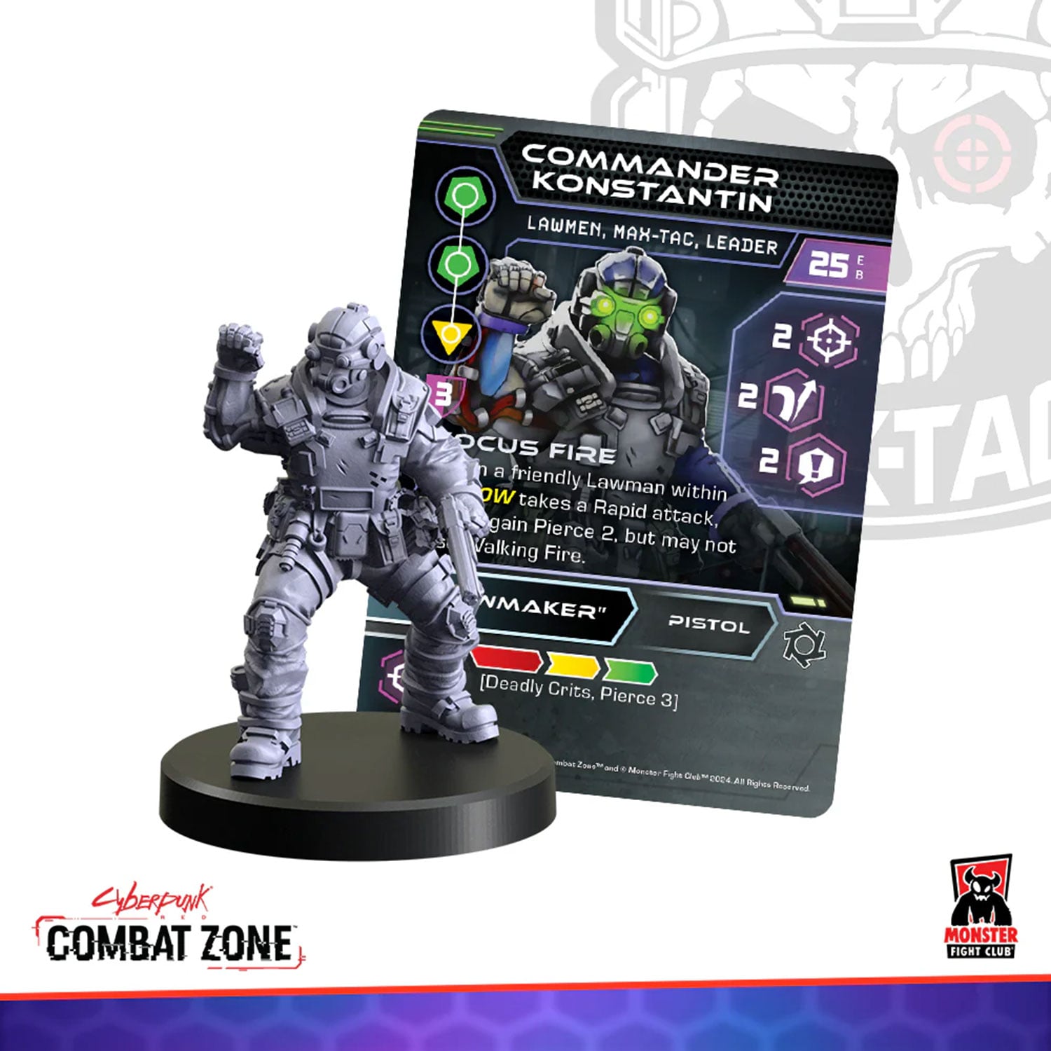 Cyberpunk RED: Combat Zone MAX-TAC Starter Gang Expansion Gallery Image 5