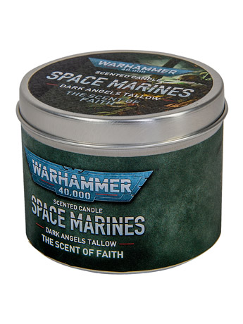 Warhammer 40,000 Space Marines Dark Angels Tallow Candle Gallery Image 2