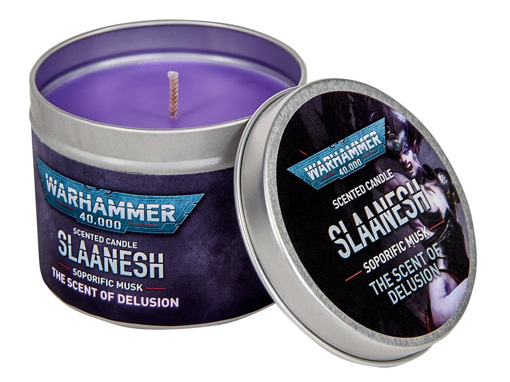 Warhammer 40,000 Slaanesh Soporific Musk Candle Gallery Image 1