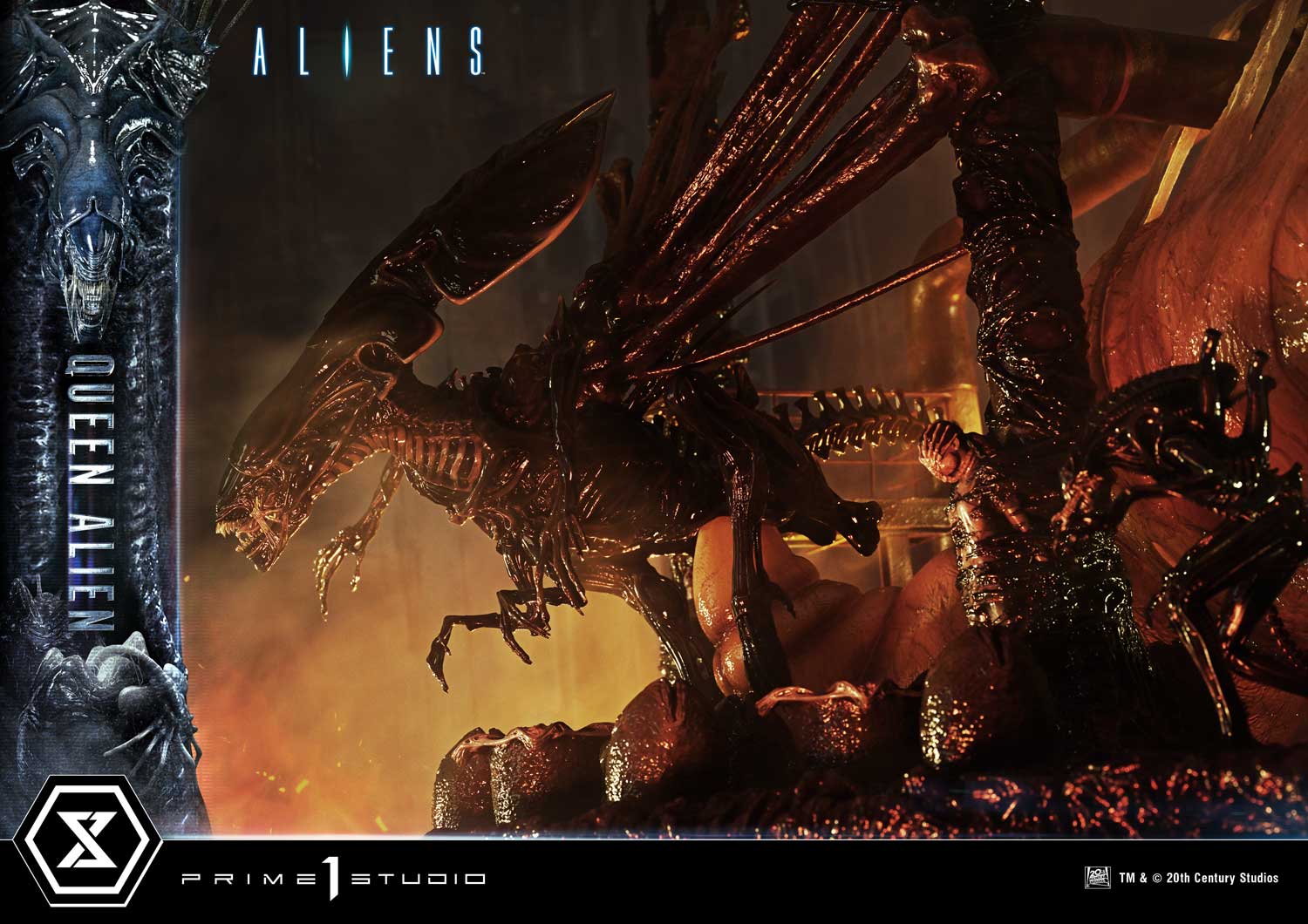 Aliens Ultimate Diorama Masterline Alien Queen Statue Gallery Image 5