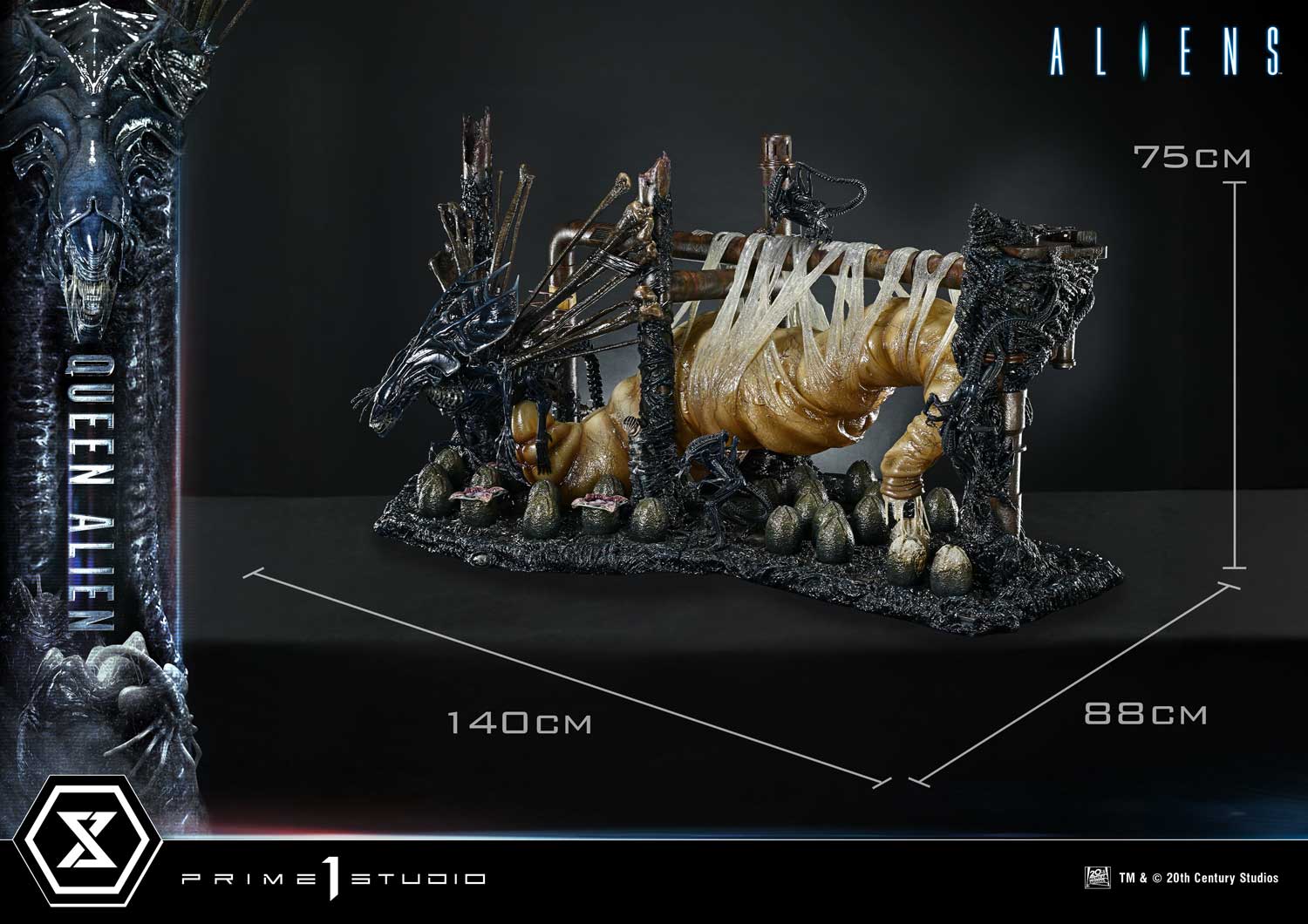 Aliens Ultimate Diorama Masterline Alien Queen Statue Gallery Image 49