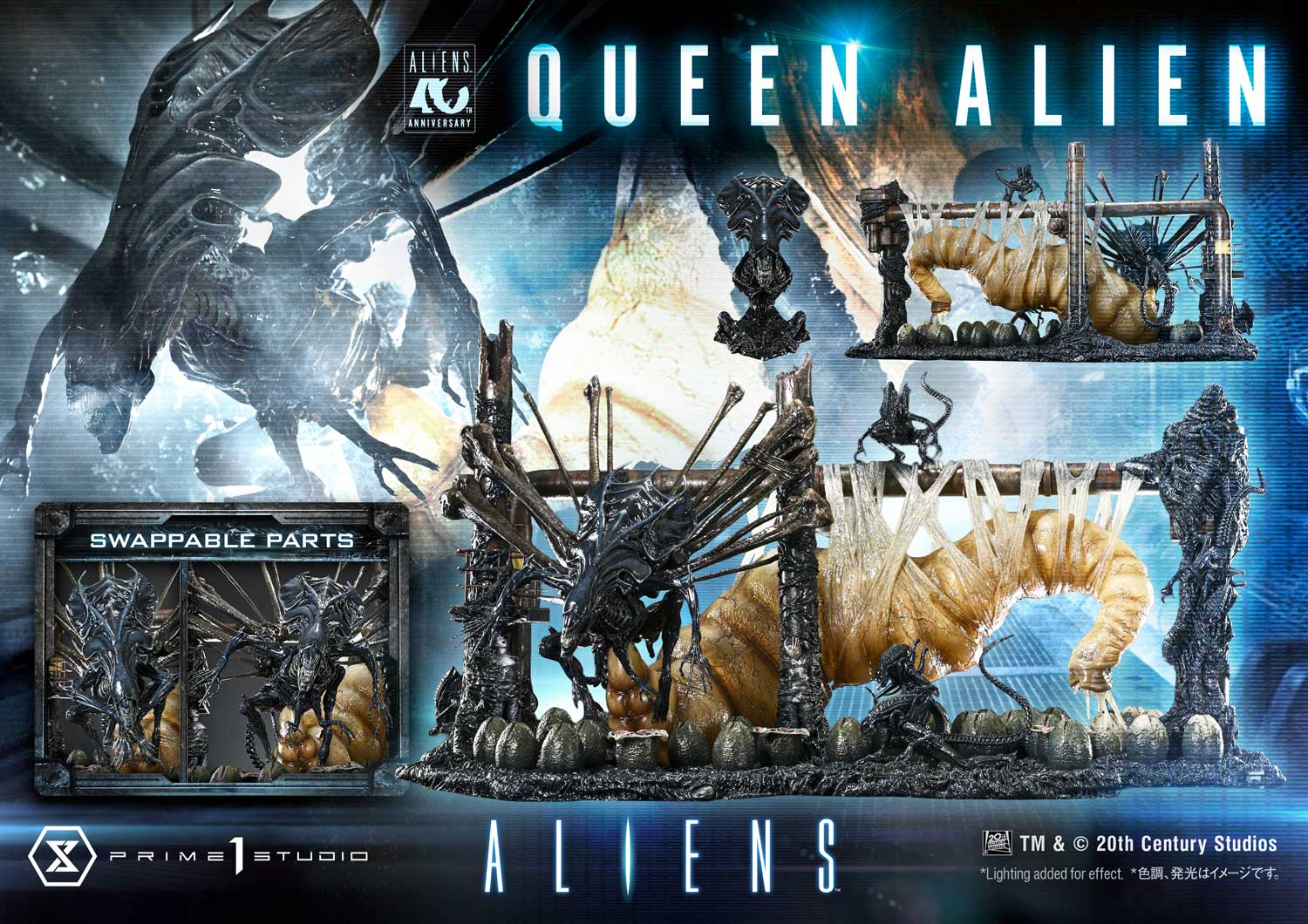 Aliens Ultimate Diorama Masterline Alien Queen Statue