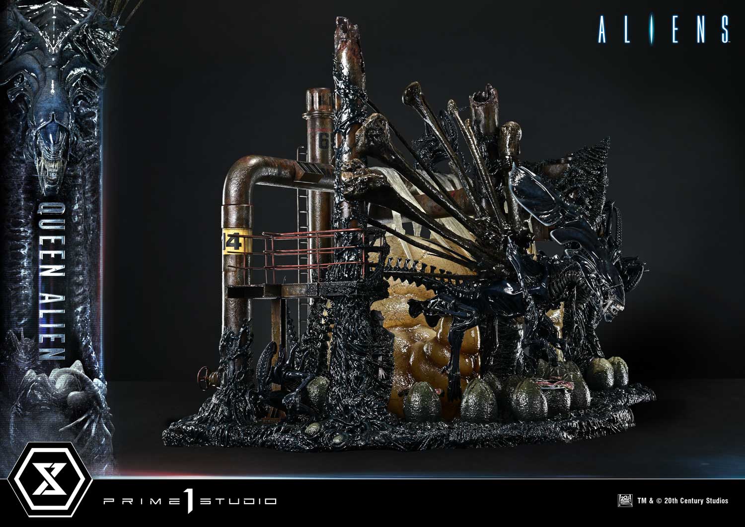 Aliens Ultimate Diorama Masterline Alien Queen Statue Gallery Image 45