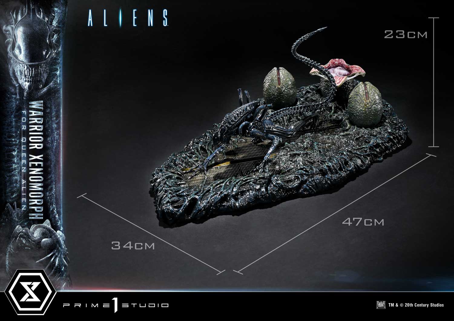 Aliens Ultimate Diorama Masterline Warrior Xenomorph Statue Gallery Image 36
