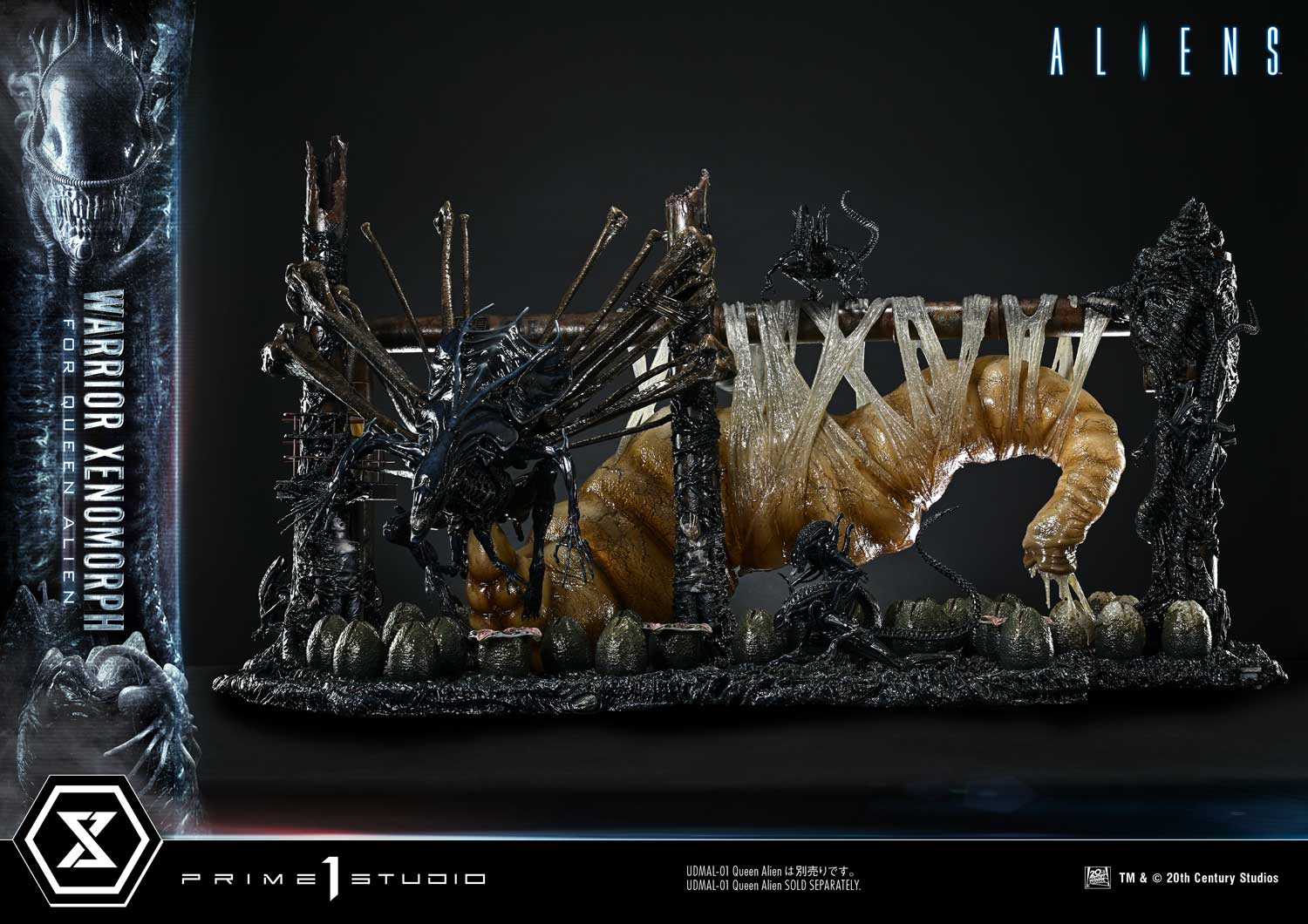 Aliens Ultimate Diorama Masterline Warrior Xenomorph Statue Gallery Image 24