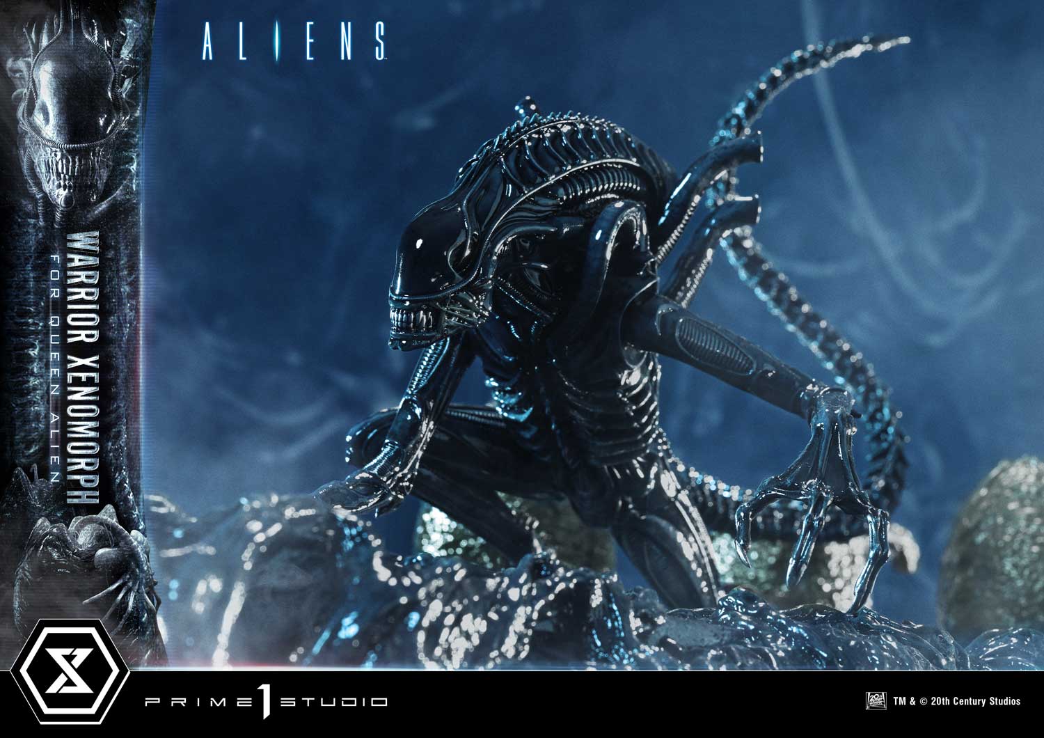 Aliens Ultimate Diorama Masterline Warrior Xenomorph Statue Gallery Image 5