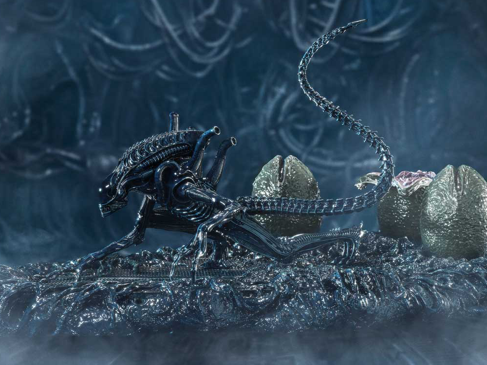 Aliens Ultimate Diorama Masterline Warrior Xenomorph Statue Gallery Image 1
