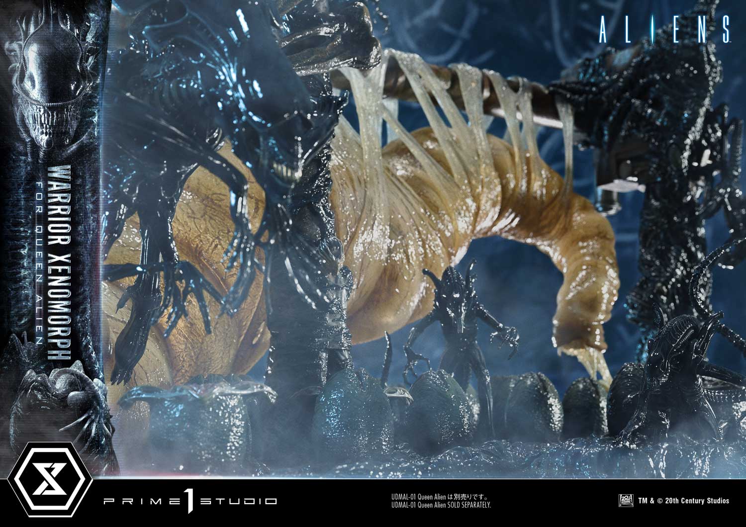 Aliens Ultimate Diorama Masterline Warrior Xenomorph Statue Gallery Image 8