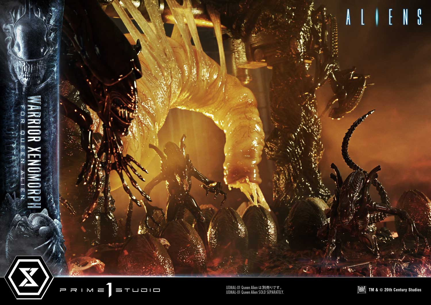 Aliens Ultimate Diorama Masterline Warrior Xenomorph Statue Gallery Image 16