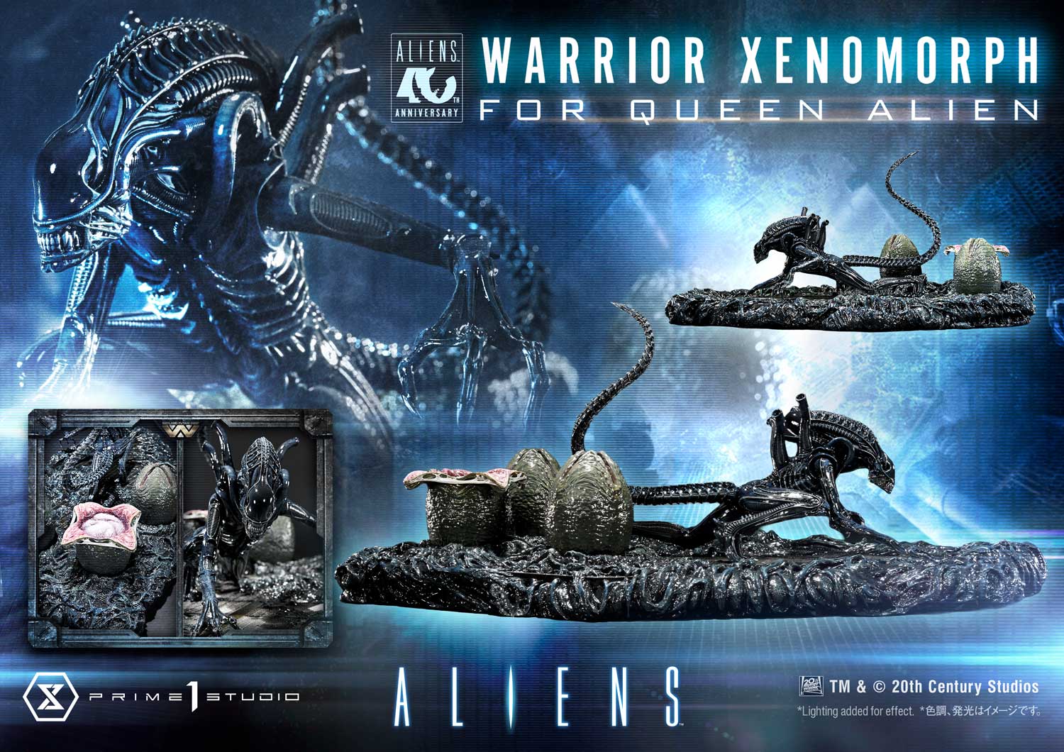 Aliens Ultimate Diorama Masterline Warrior Xenomorph Statue Gallery Image 37