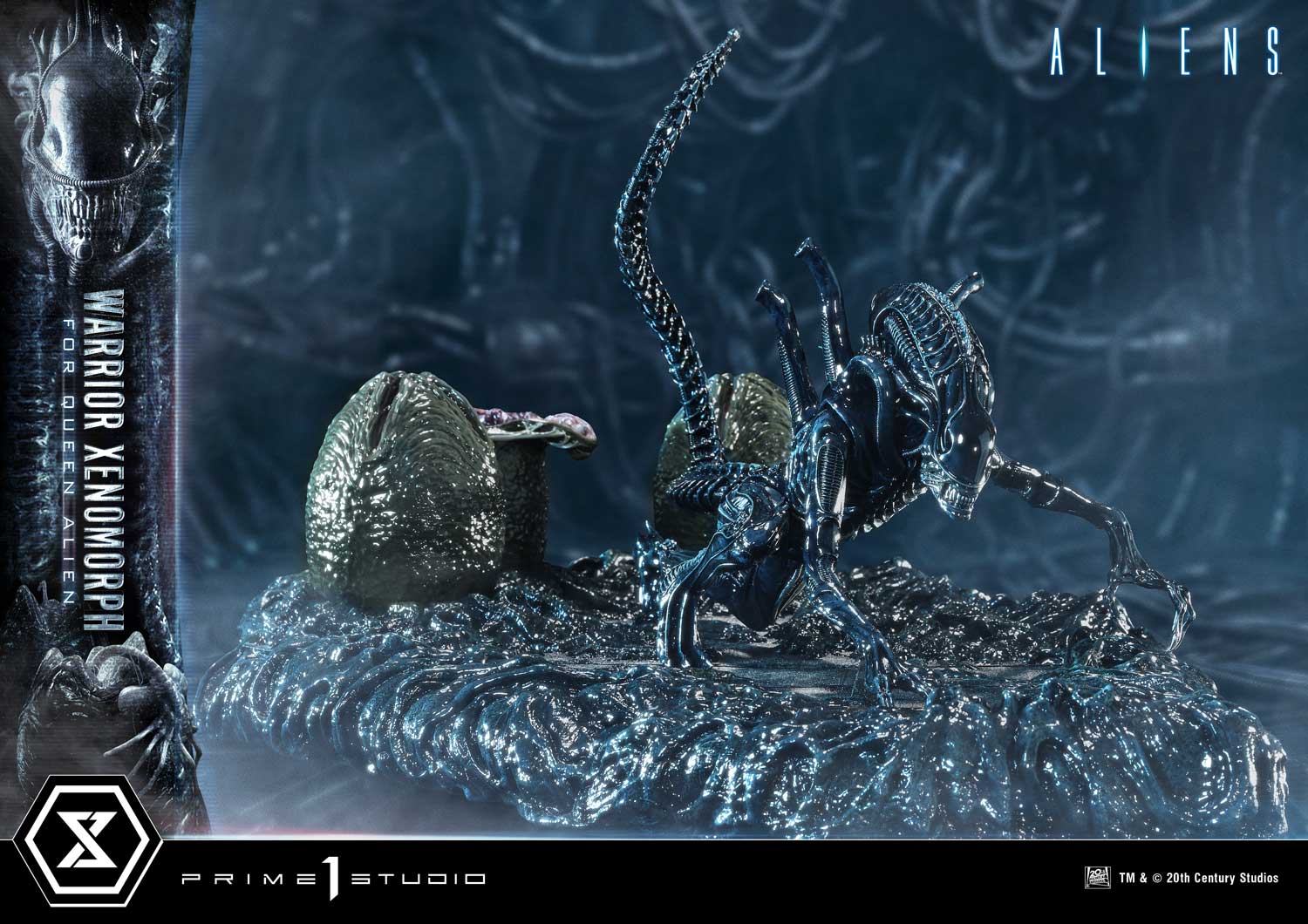 Aliens Ultimate Diorama Masterline Warrior Xenomorph Statue Gallery Image 6