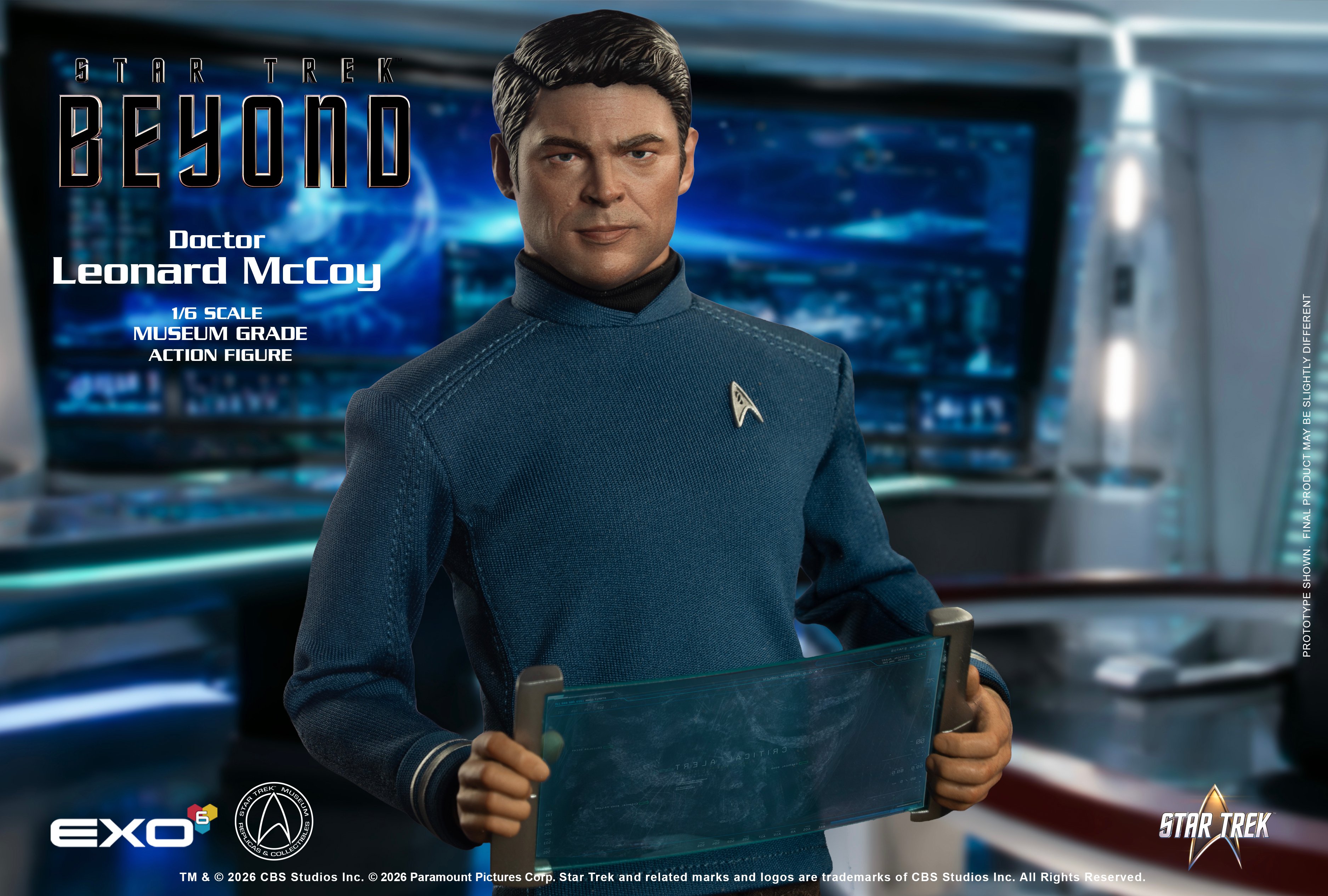 Star Trek Beyond Dr. McCoy 1/6 Scale Action Figure Gallery Image 8
