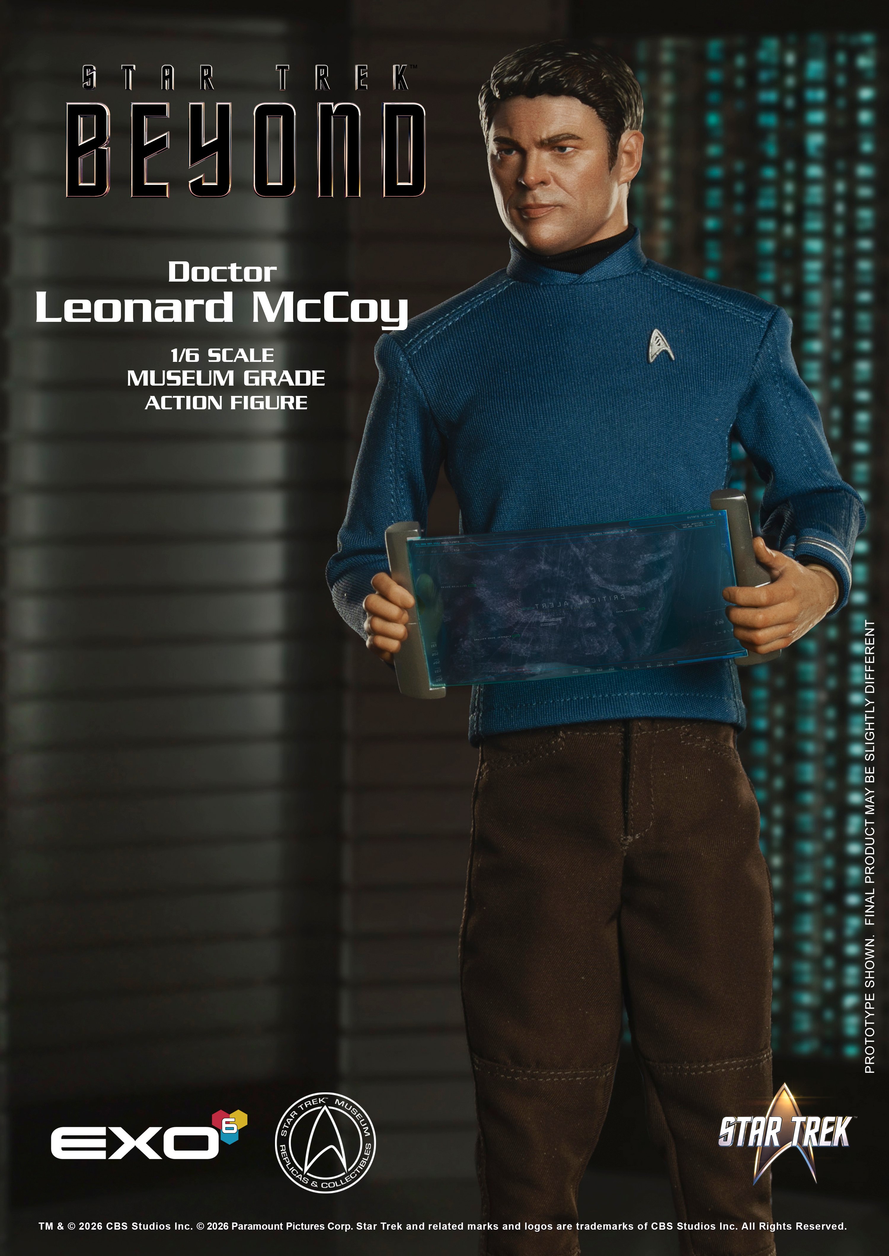 Star Trek Beyond Dr. McCoy 1/6 Scale Action Figure Gallery Image 5