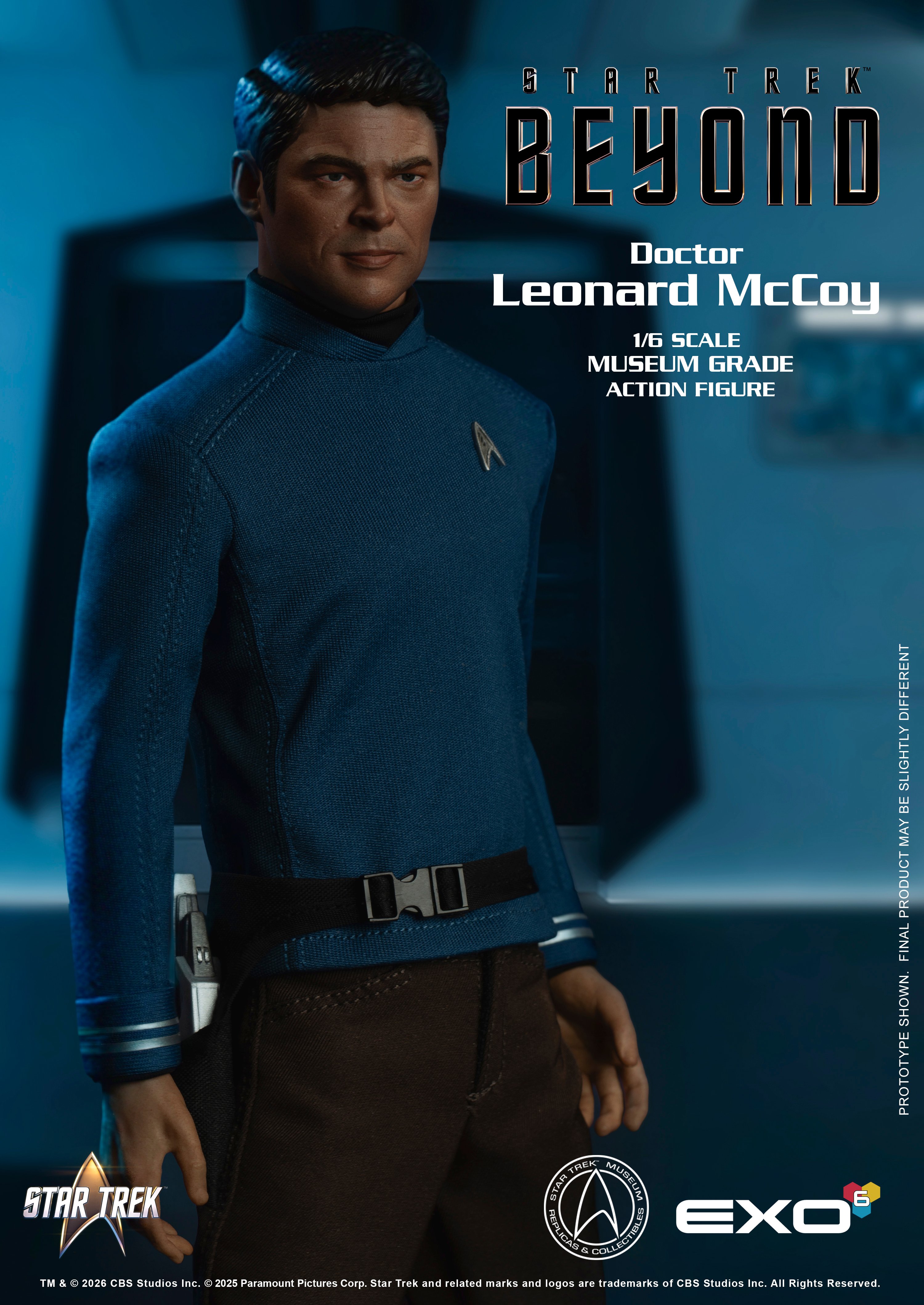 Star Trek Beyond Dr. McCoy 1/6 Scale Action Figure Gallery Image 6