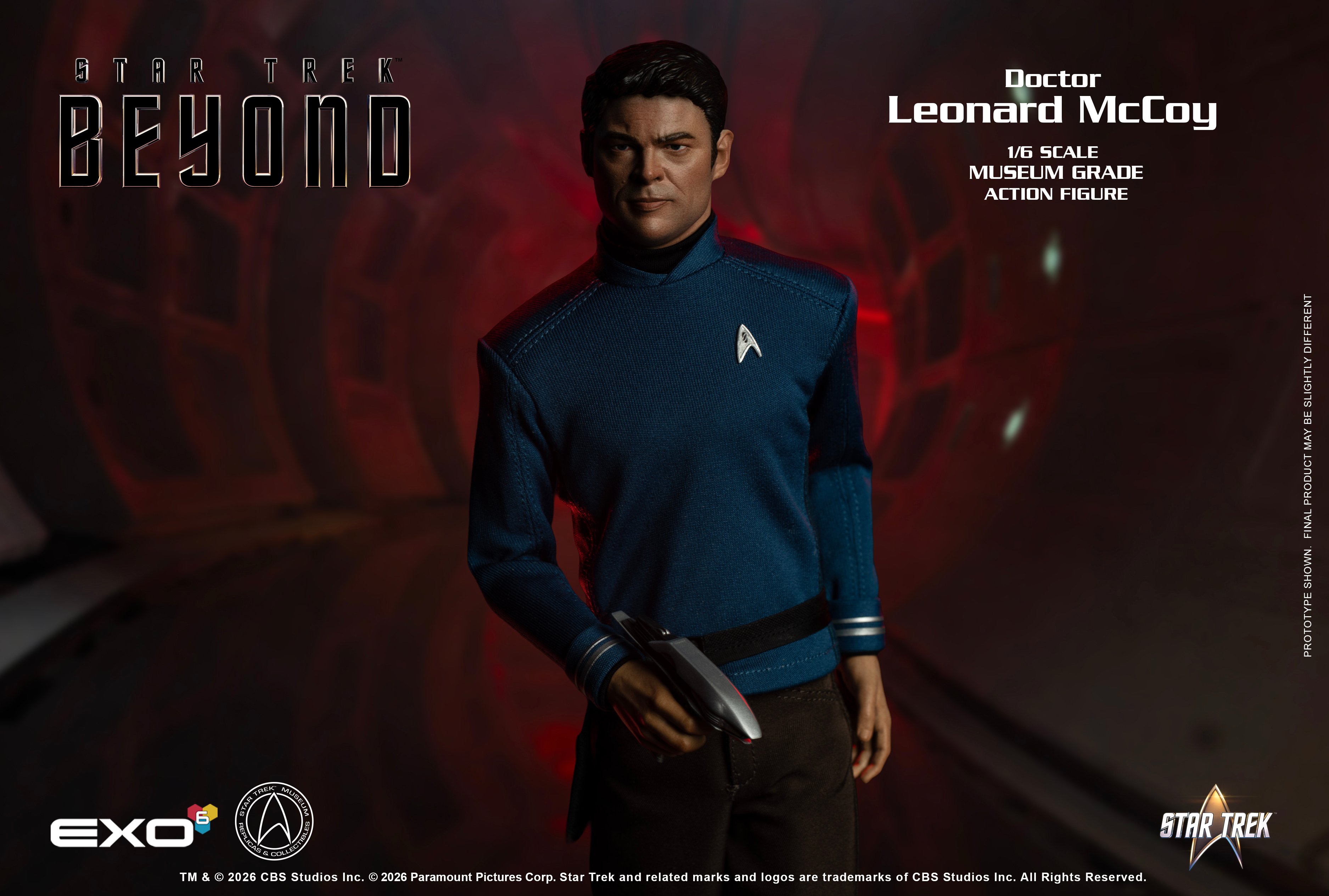 Star Trek Beyond Dr. McCoy 1/6 Scale Action Figure Gallery Image 9
