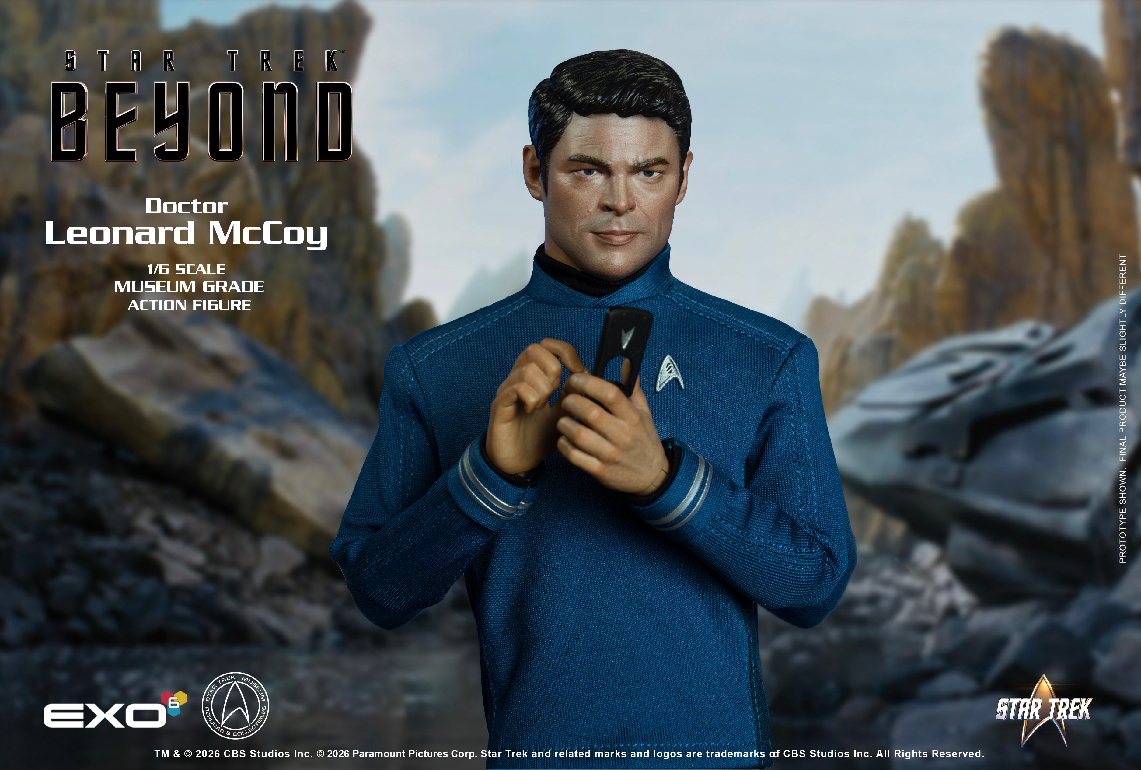 Star Trek Beyond Dr. McCoy 1/6 Scale Action Figure Gallery Image 7