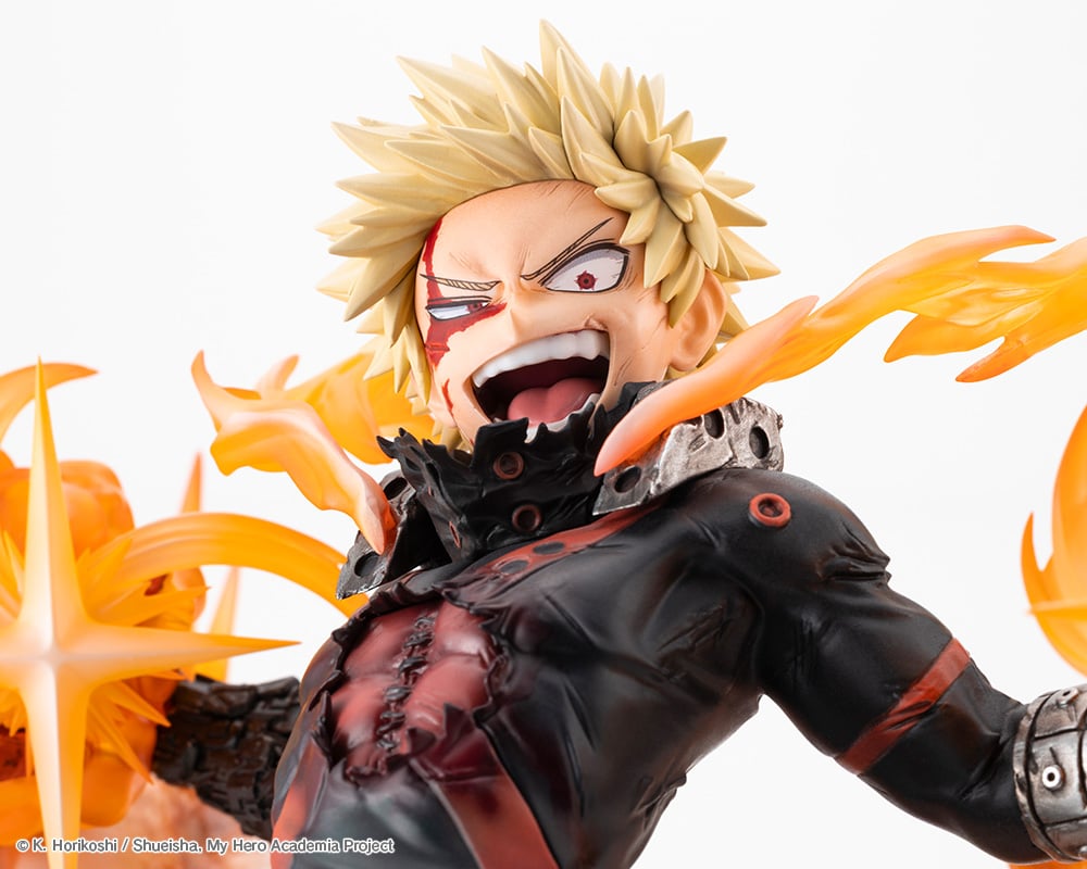 My Hero Academia ArtFX J Katsuki Bakugo (Final Season Ver.) 1/8 Scale Figure Gallery Image 7