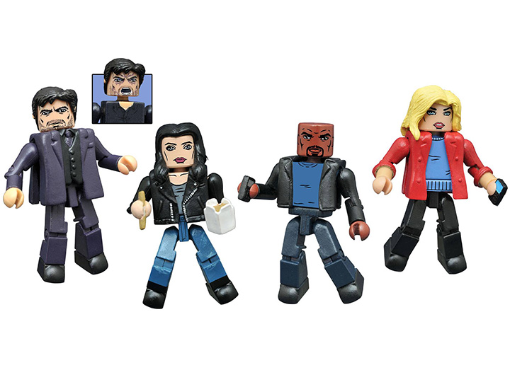 Jessica Jones Minimates Series 1 Four Pack Gallery Image 1