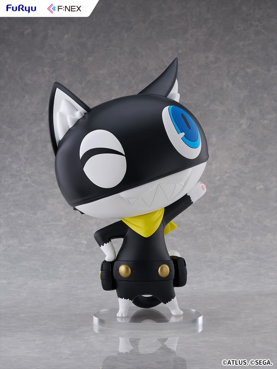 Morgana Big Soft Vinyl Figure Persona 5 Royal - tampak depan dengan pose tangan di pinggang
